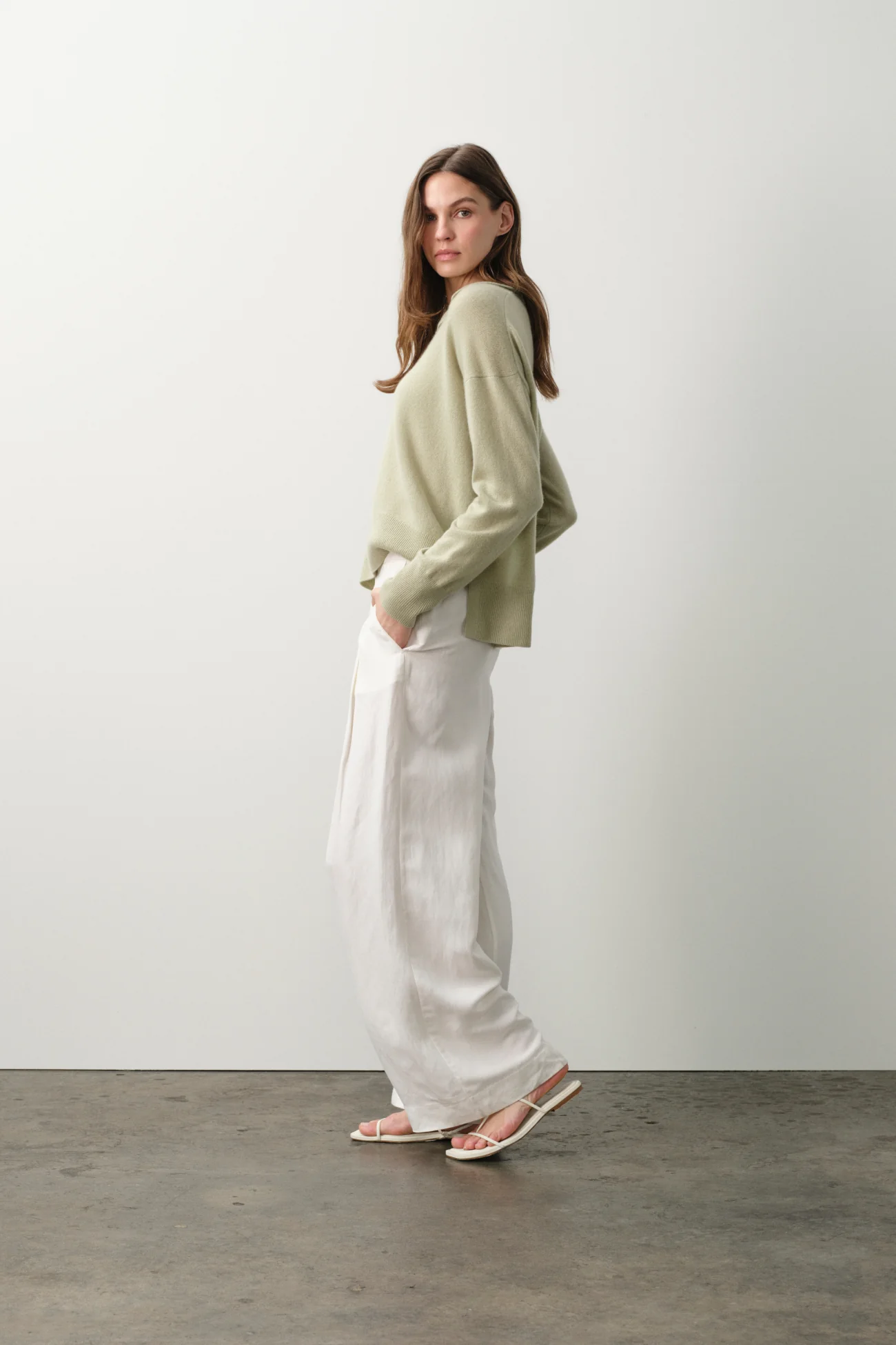 IMOGEN FEATHERWEIGHT CASHMERE POLO - Image 3