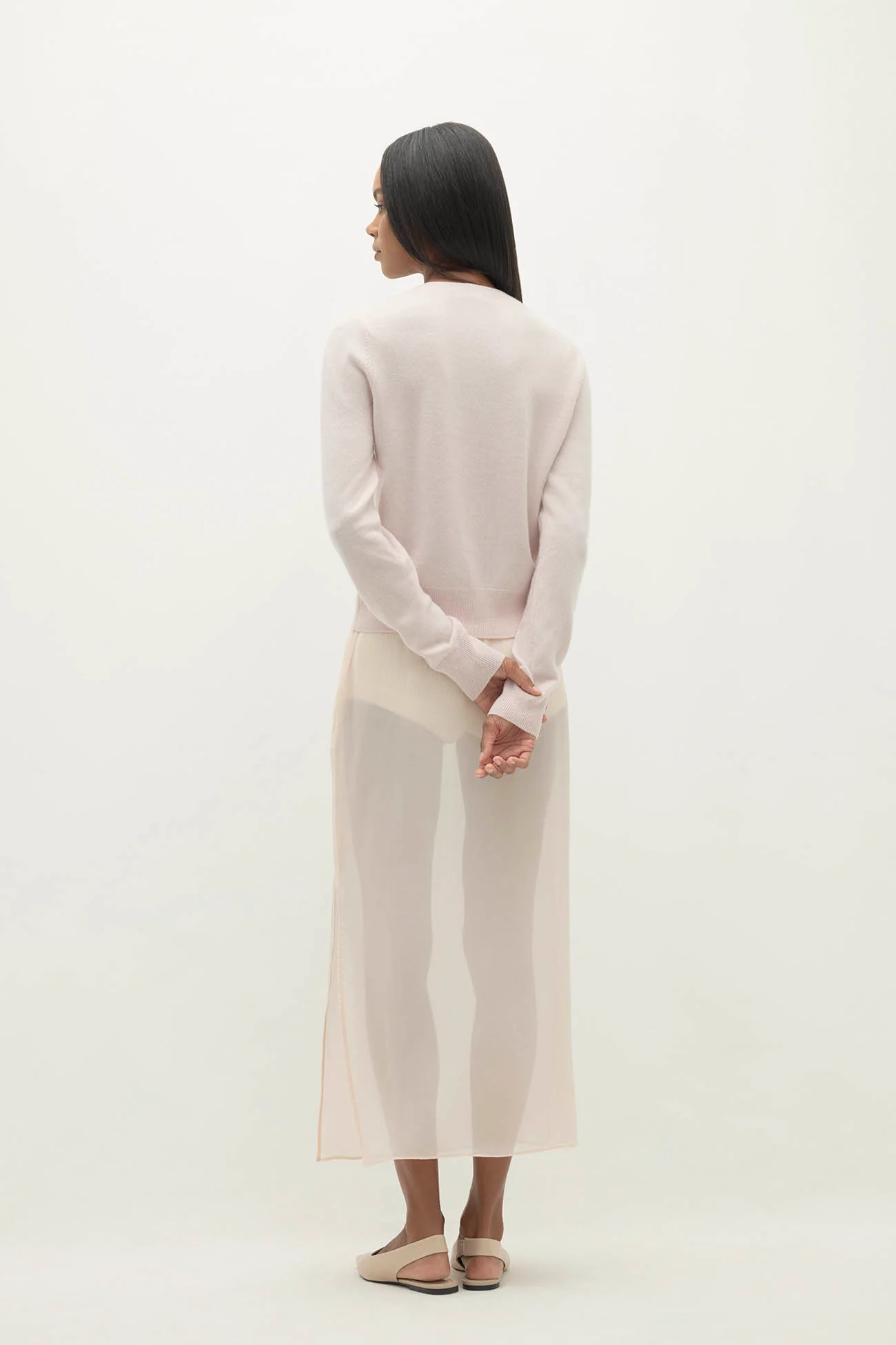 JAYLA BUTTON-UP CASHMERE CARDIGAN - Image 27
