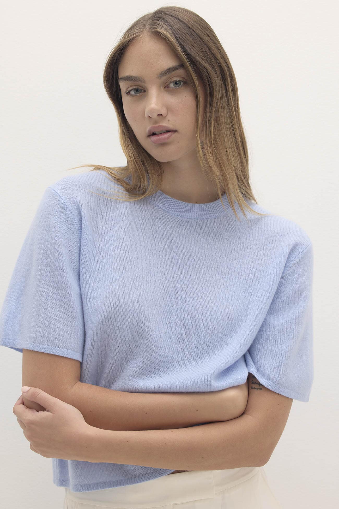 JEAN CASHMERE CREWNECK SWEATER - Image 3