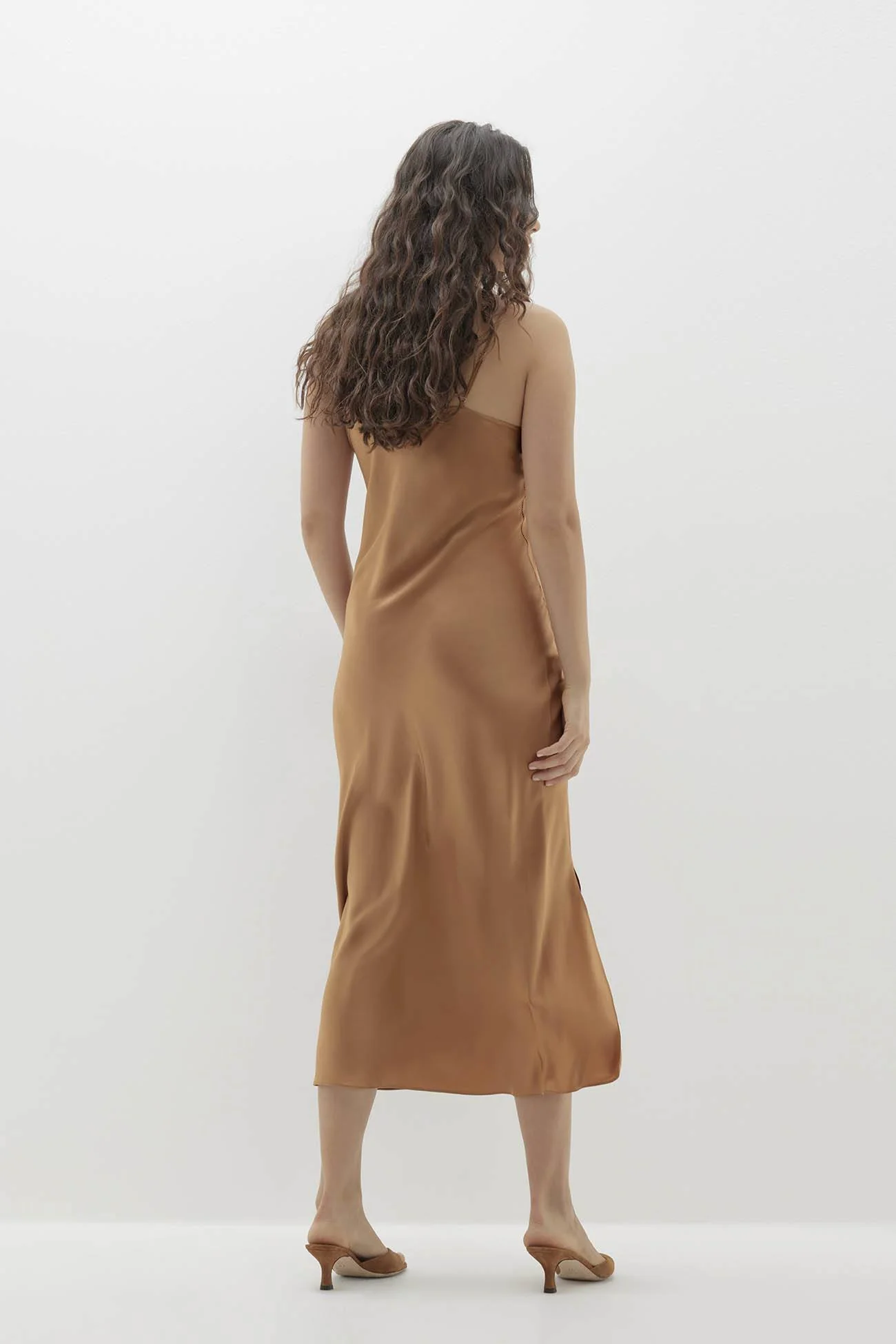 JENNA SILK MIDI DRESS - Image 10