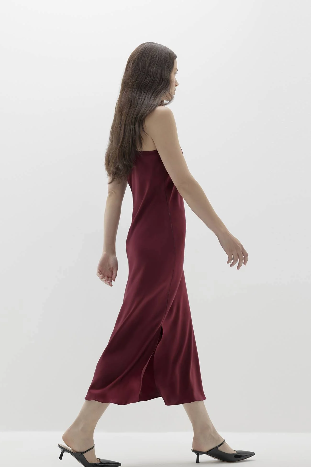 JENNA SILK MIDI DRESS - Image 14