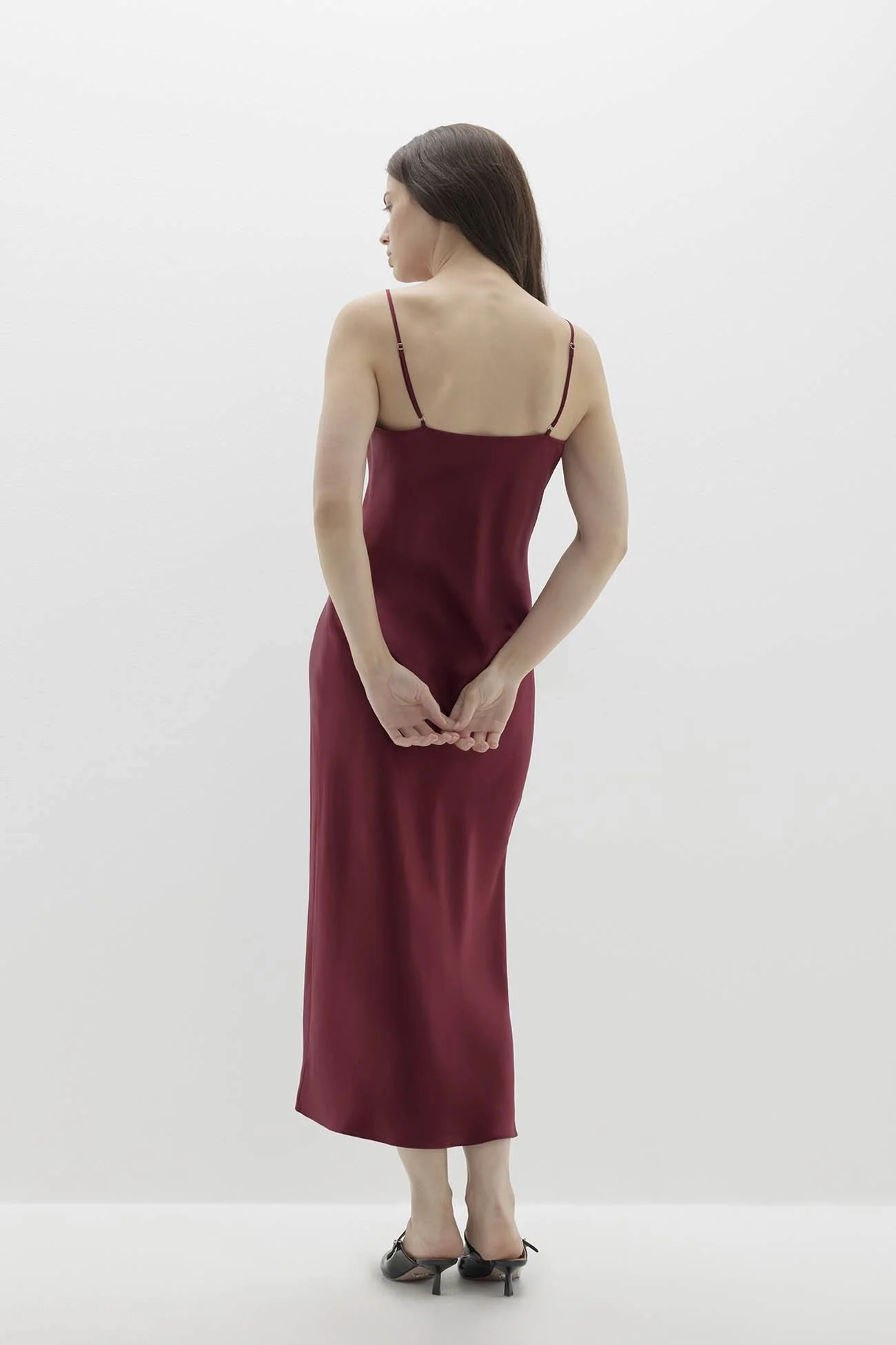 JENNA SILK MIDI DRESS - Image 15