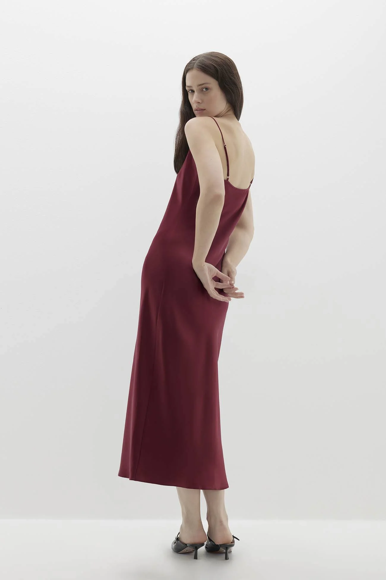 JENNA SILK MIDI DRESS - Image 16