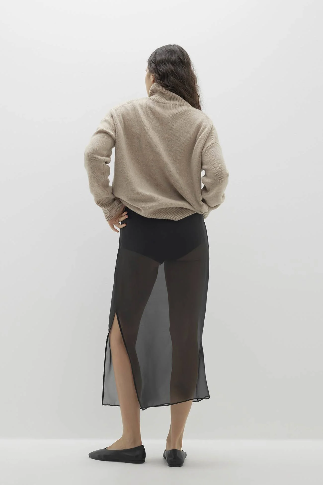 JOSLYN TURTLENECK CASHMERE SWEATER - Image 3