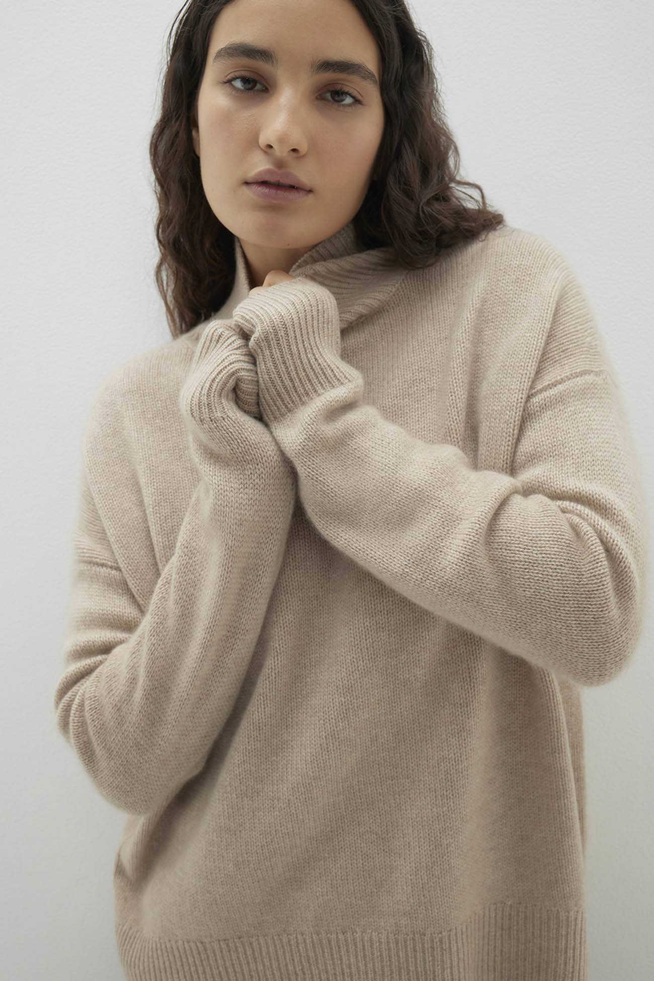JOSLYN TURTLENECK CASHMERE SWEATER - Image 4