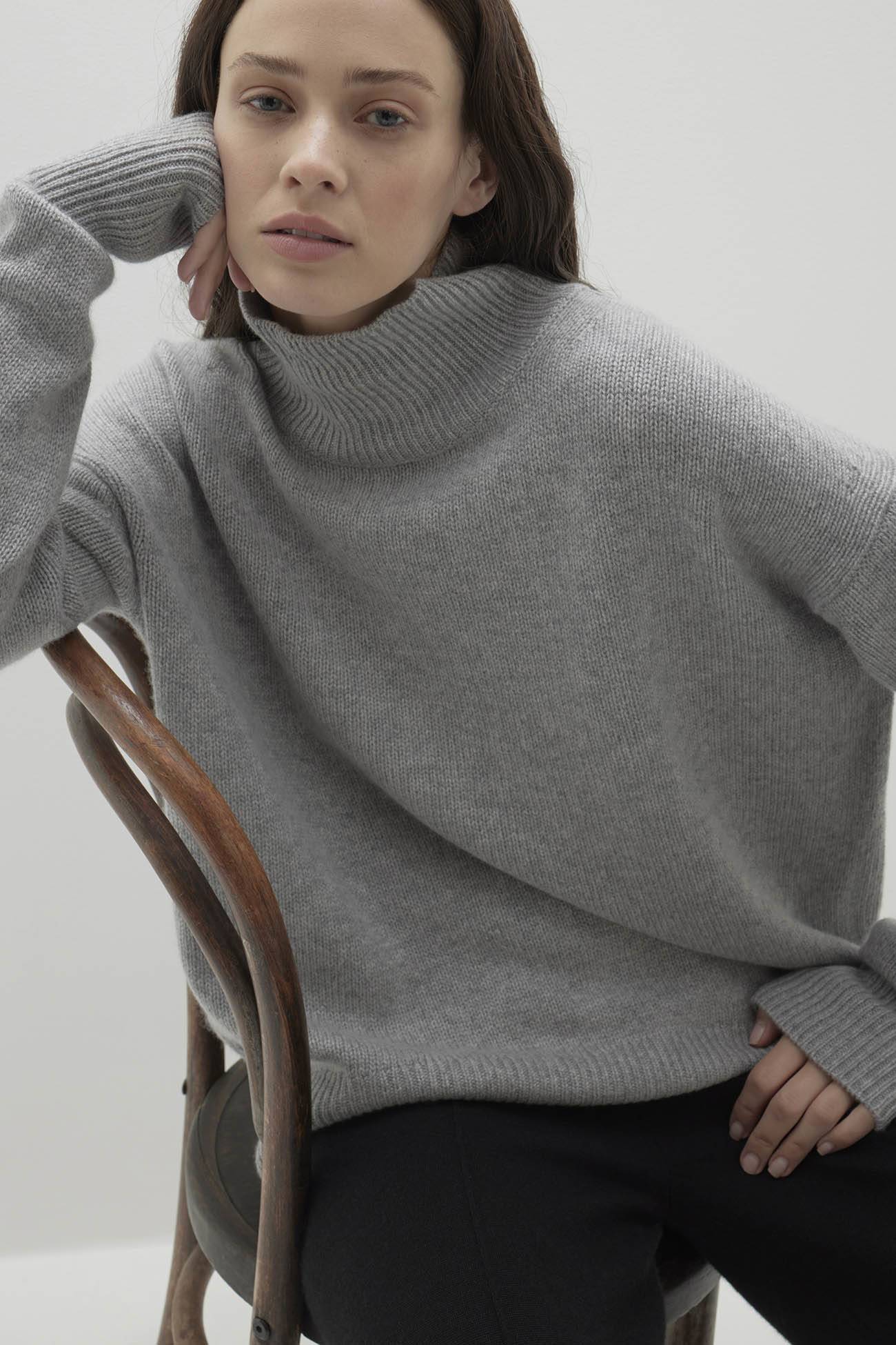 JOSLYN TURTLENECK CASHMERE SWEATER - Image 45