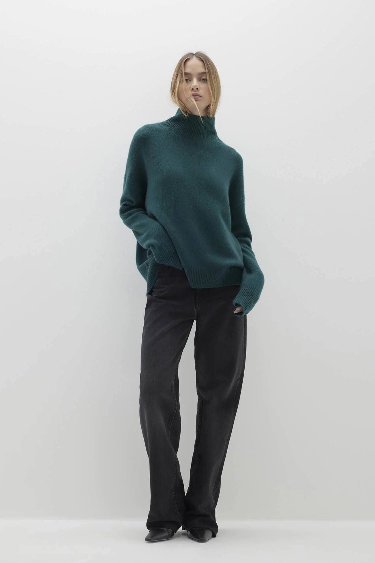 JOSLYN TURTLENECK CASHMERE SWEATER - Image 48