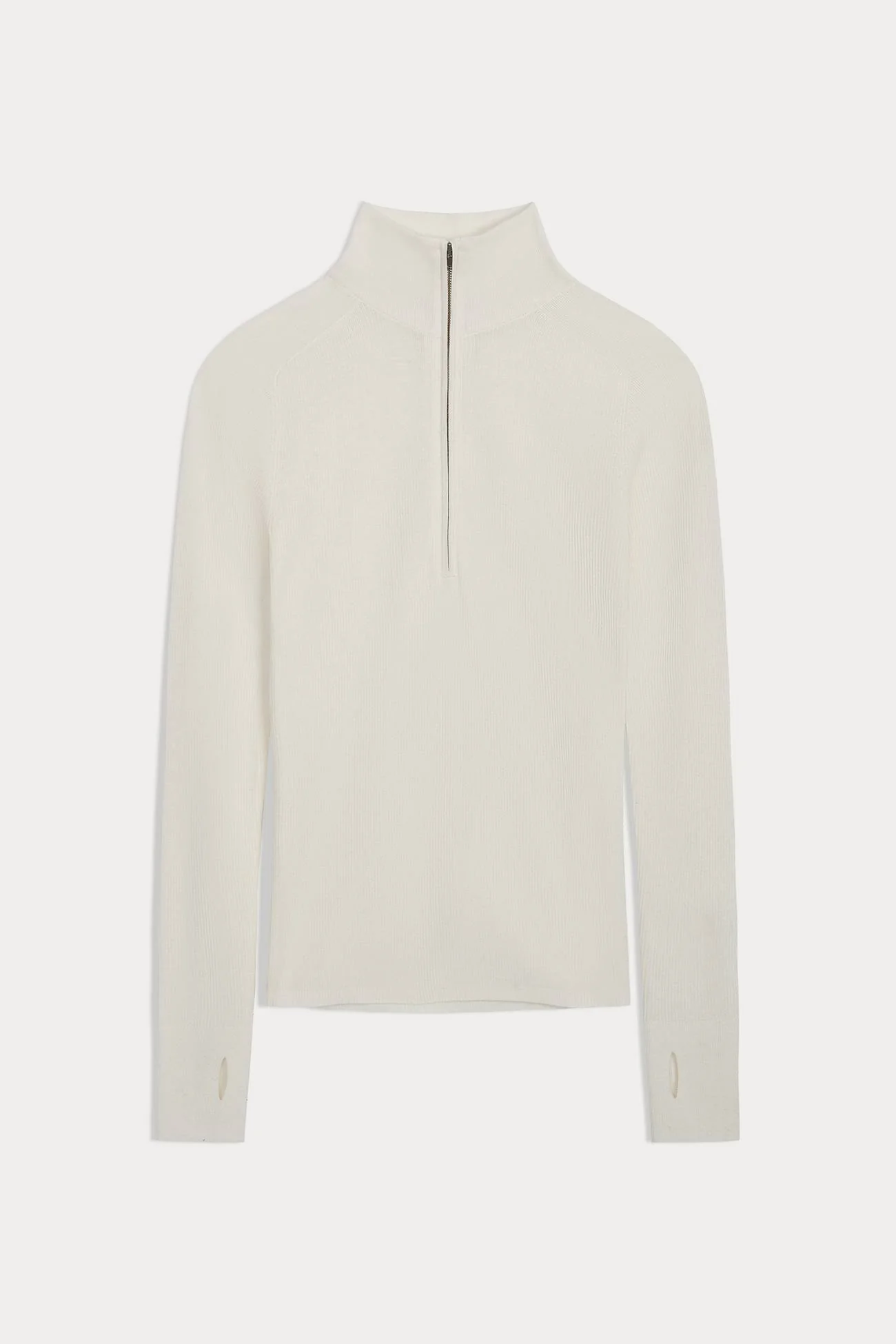 JULIETTE FITTED CASHMERE QUARTER-ZIP - Image 13