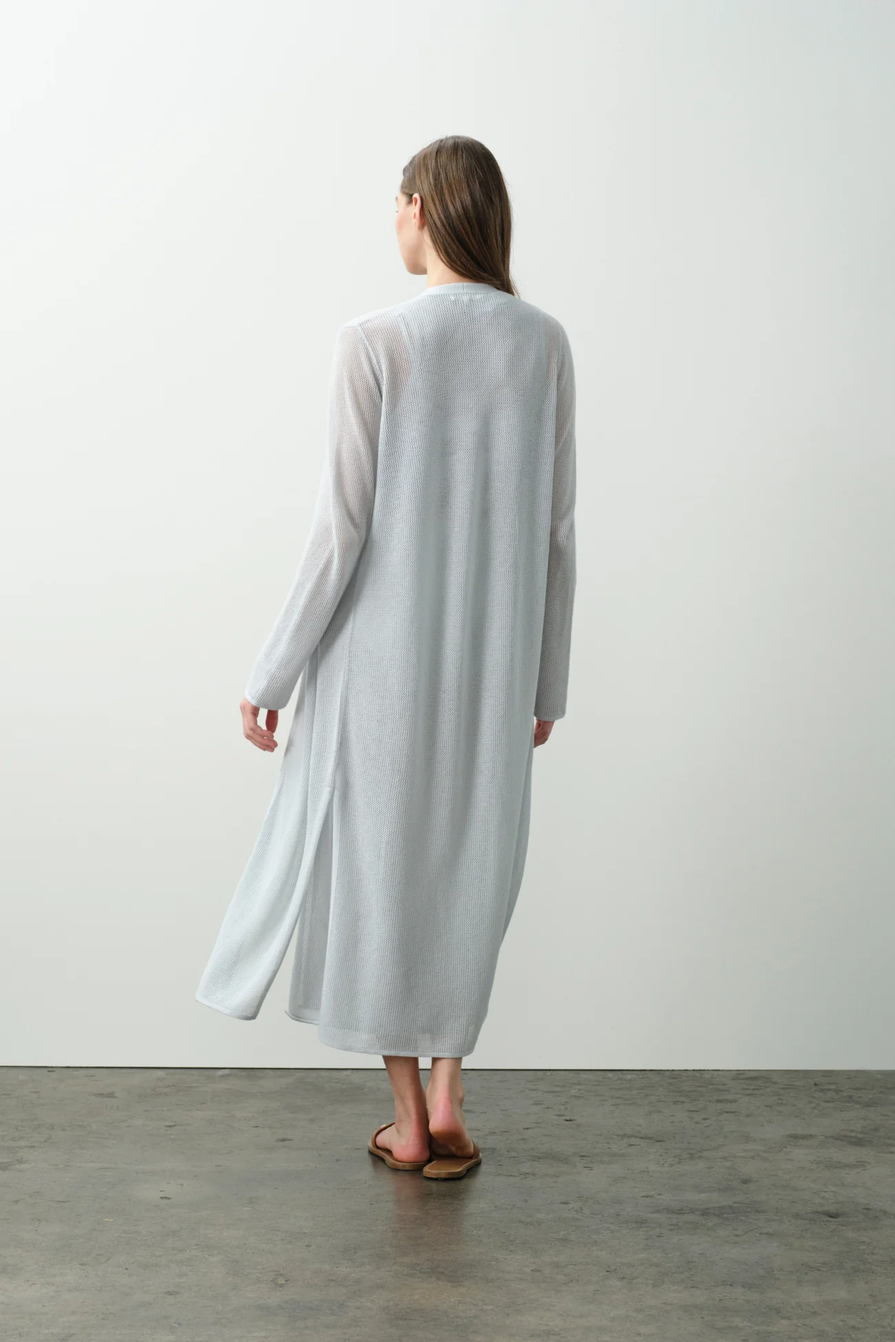 KEALA COTTON CASHMERE LONGLINE CARDIGAN - Image 7