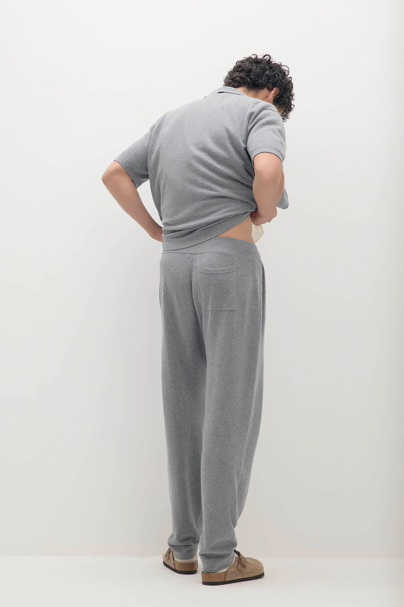 LAWRENCE COTTON CASHMERE JOGGER - Image 3
