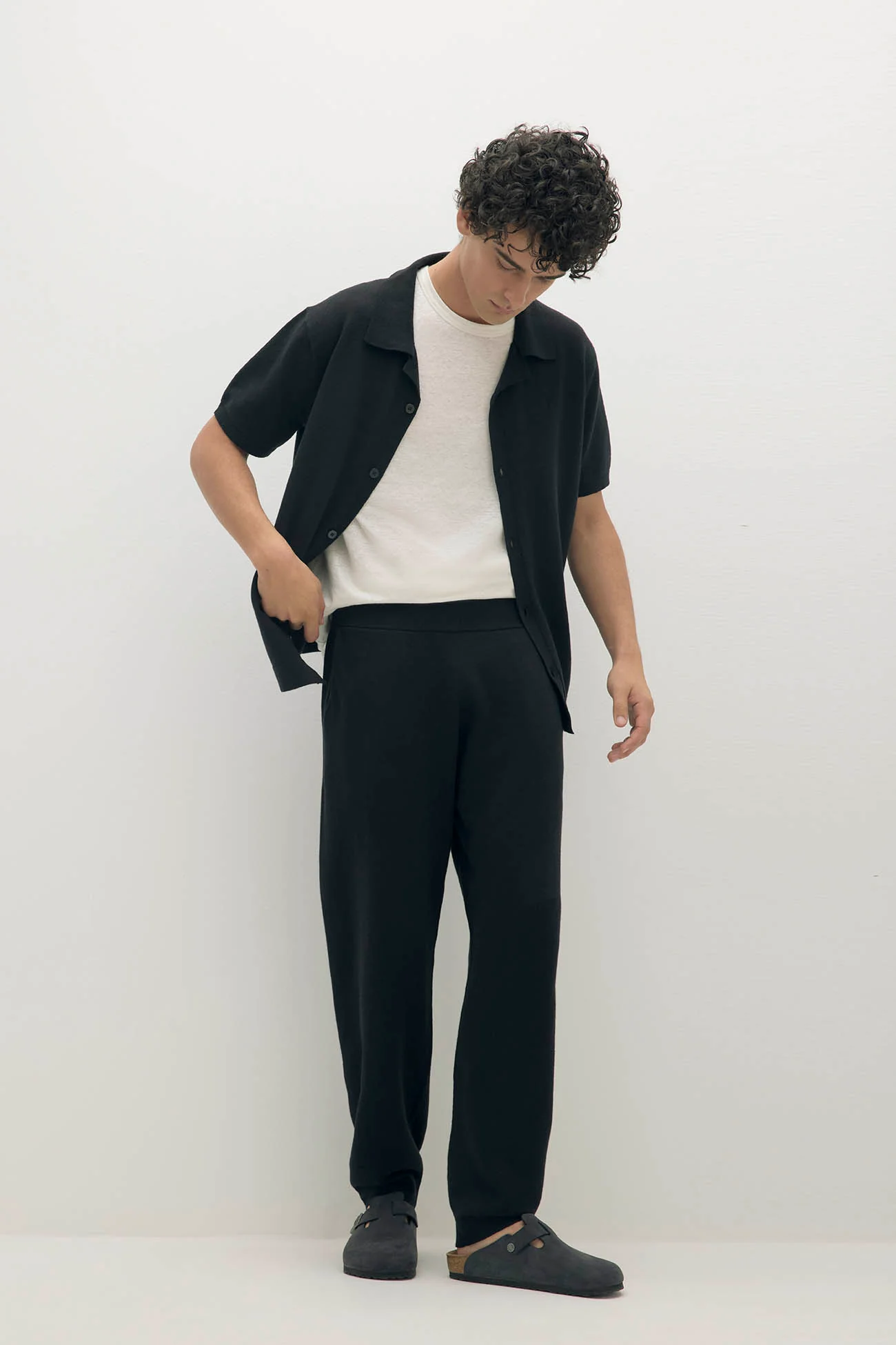 LAWRENCE COTTON CASHMERE JOGGER - Image 8