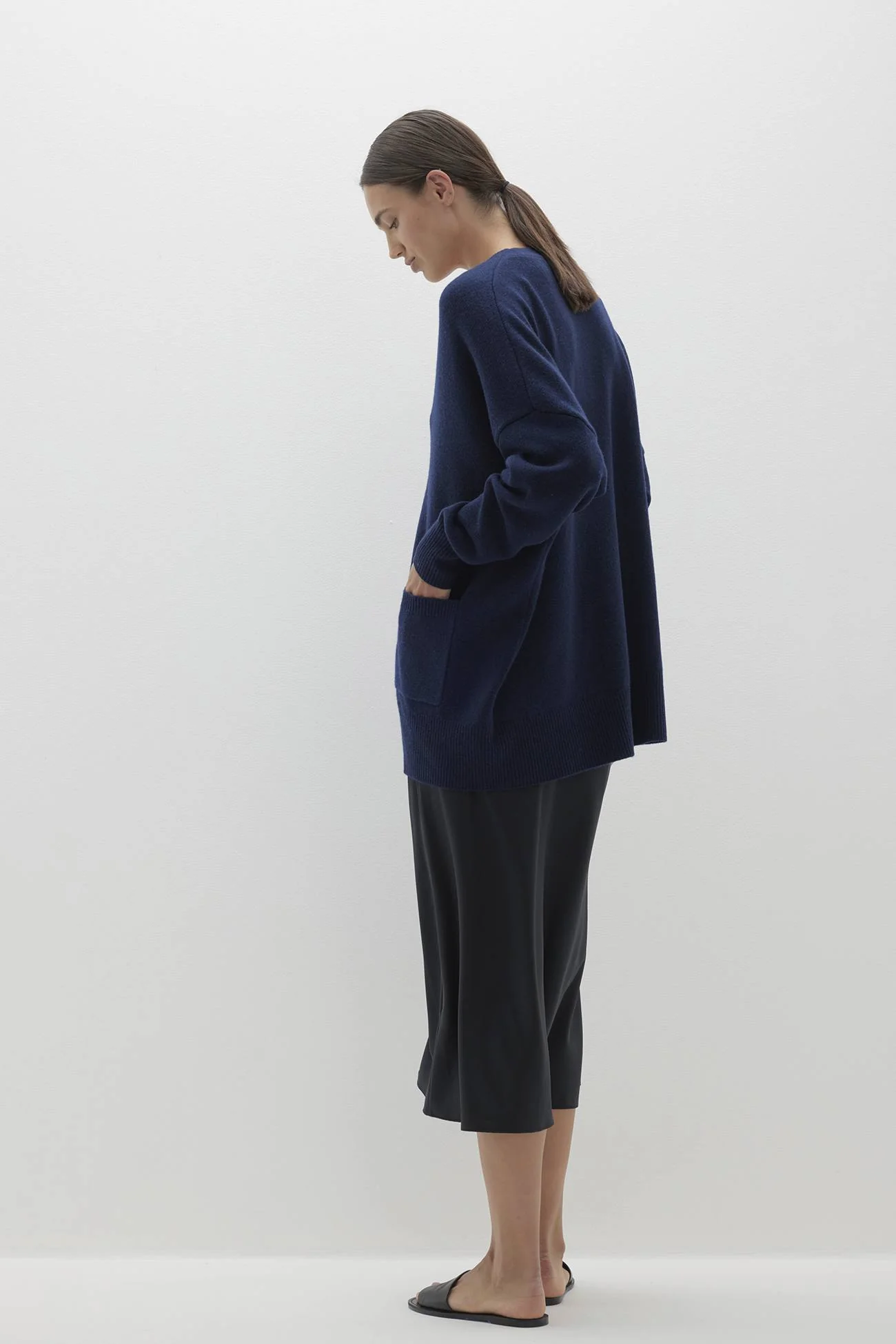 LILY BUTTON-UP CASHMERE CARDIGAN - Image 37