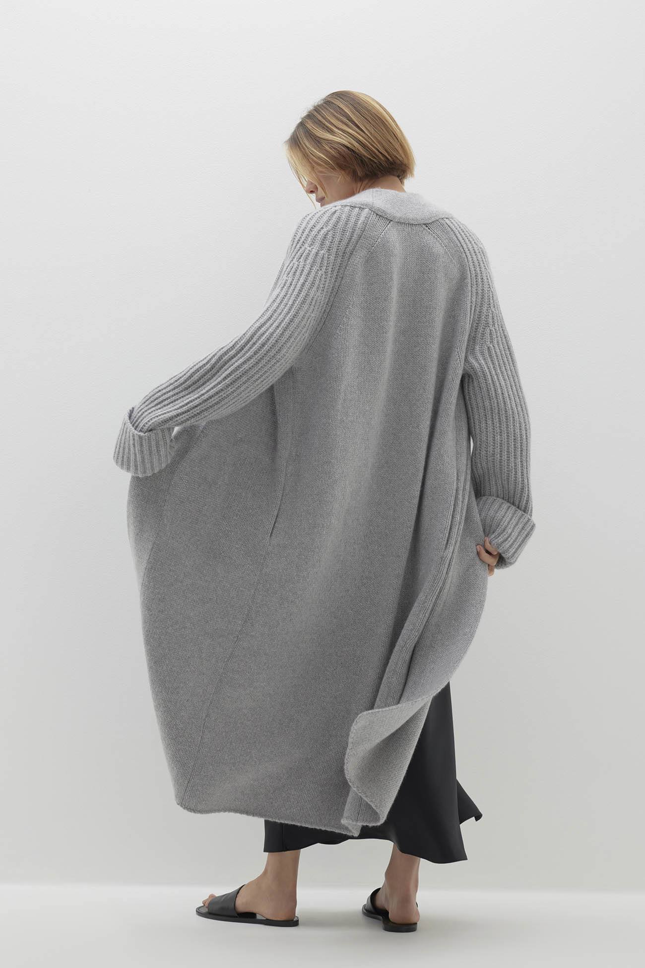 LILYAN LONGLINE CASHMERE CARDIGAN - Image 13