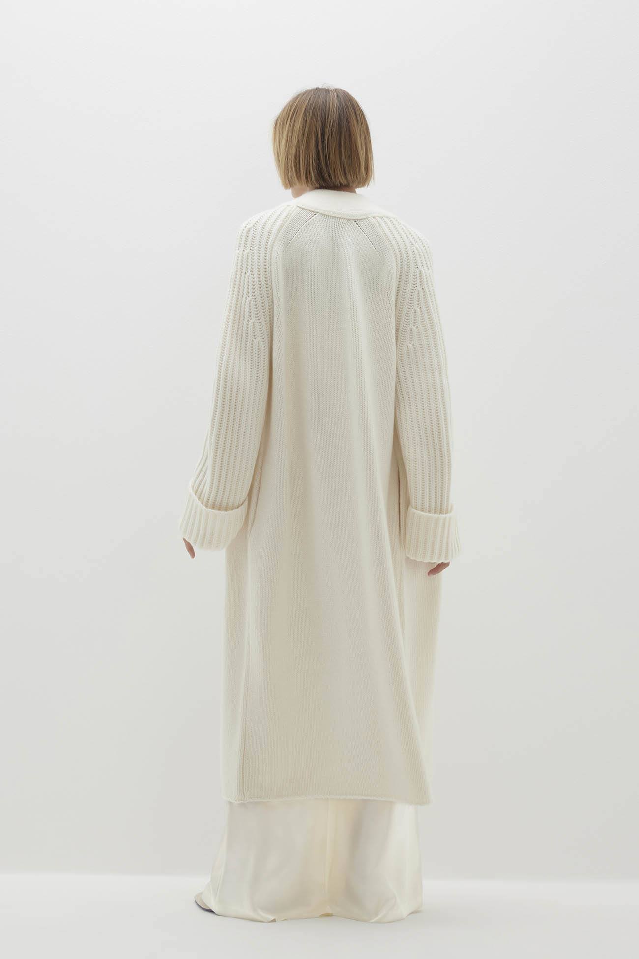 LILYAN LONGLINE CASHMERE CARDIGAN - Image 3