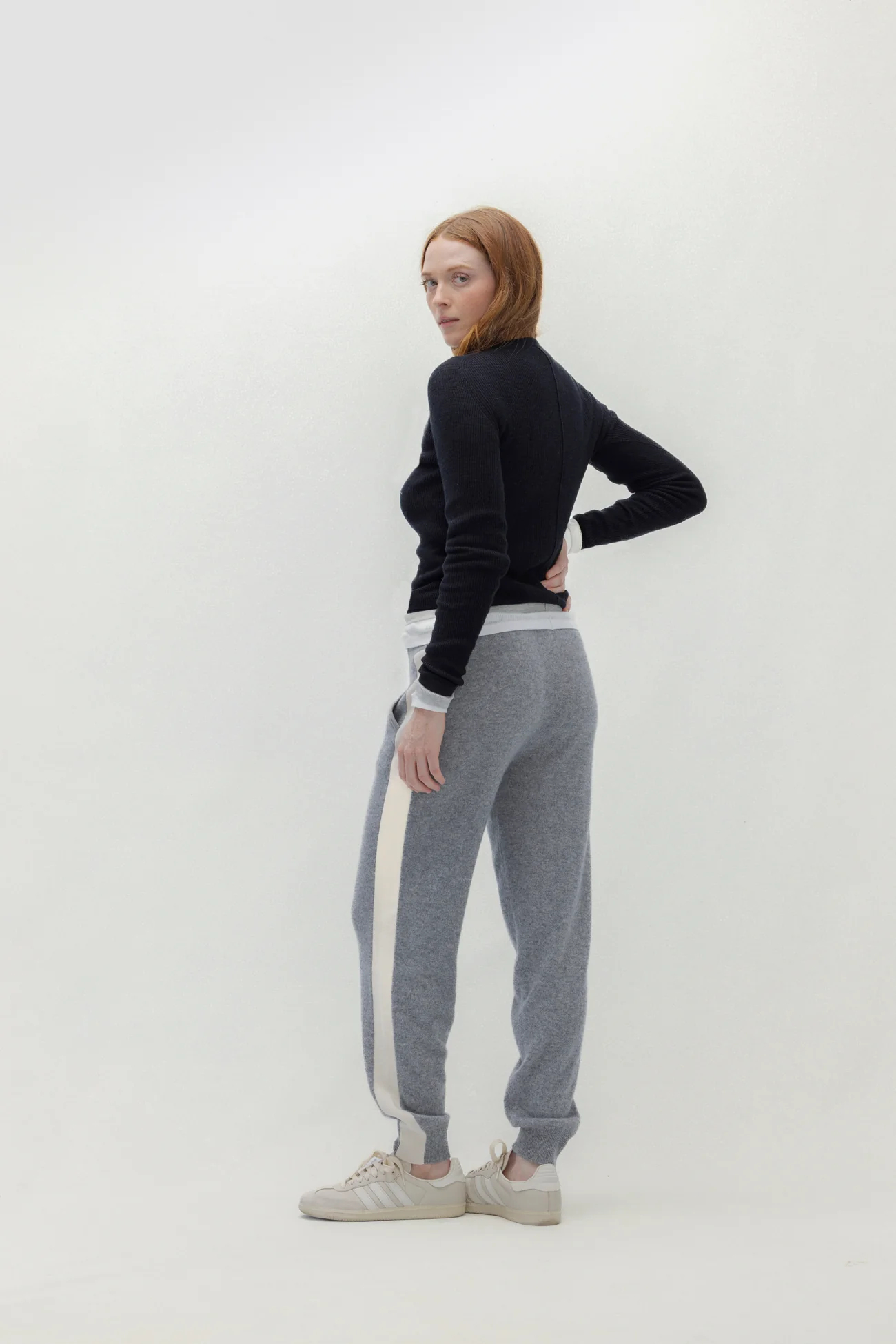 LONG-SLEEVE RIBBED TEE - Image 3