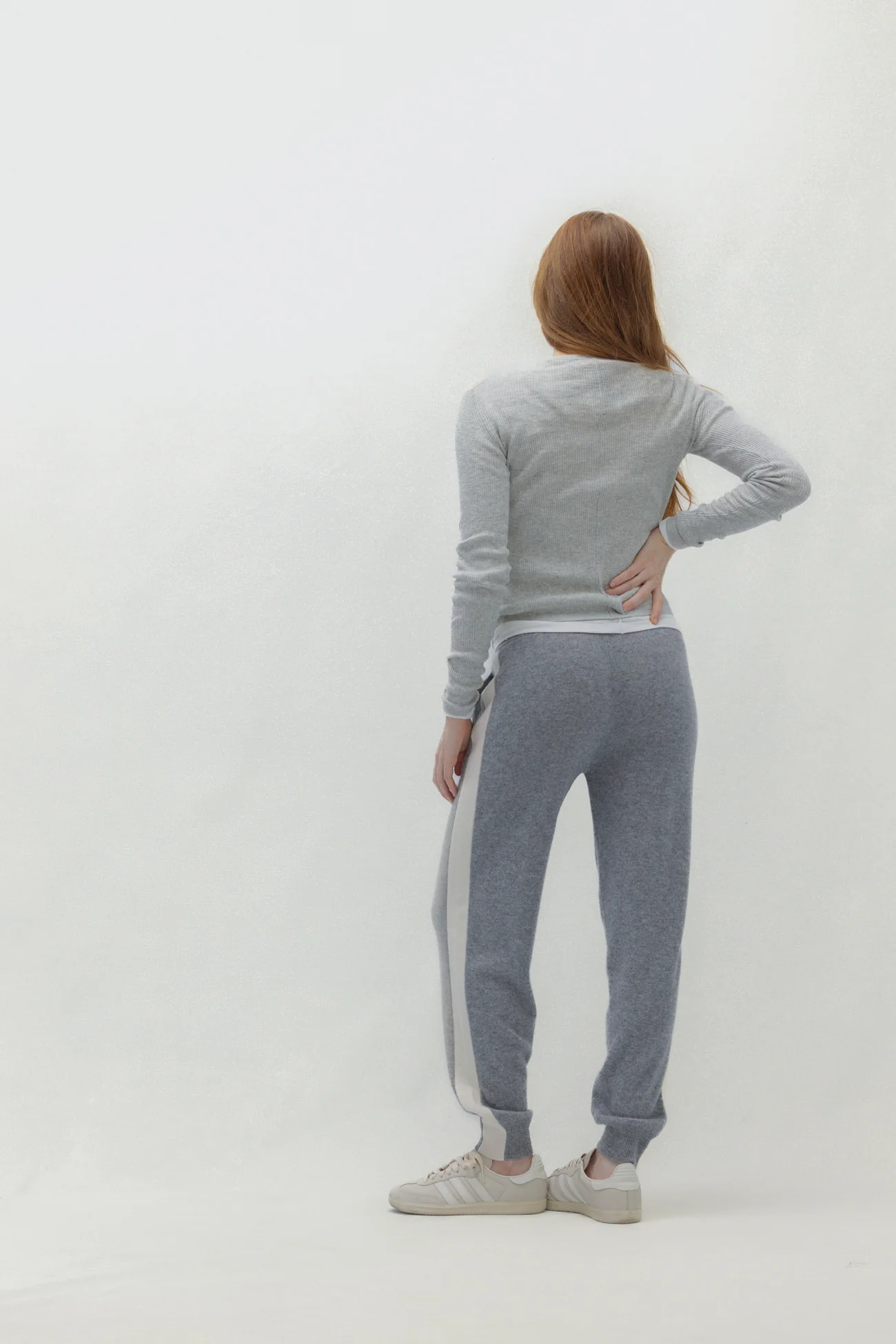 LONG-SLEEVE RIBBED TEE - Image 8