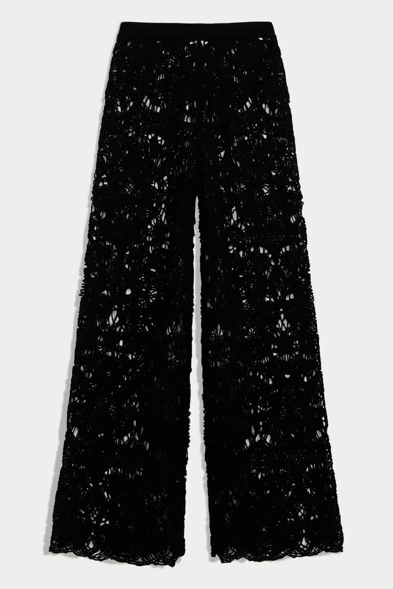 LORRAINE CROCHET CASHMERE BLEND PANT - Image 6