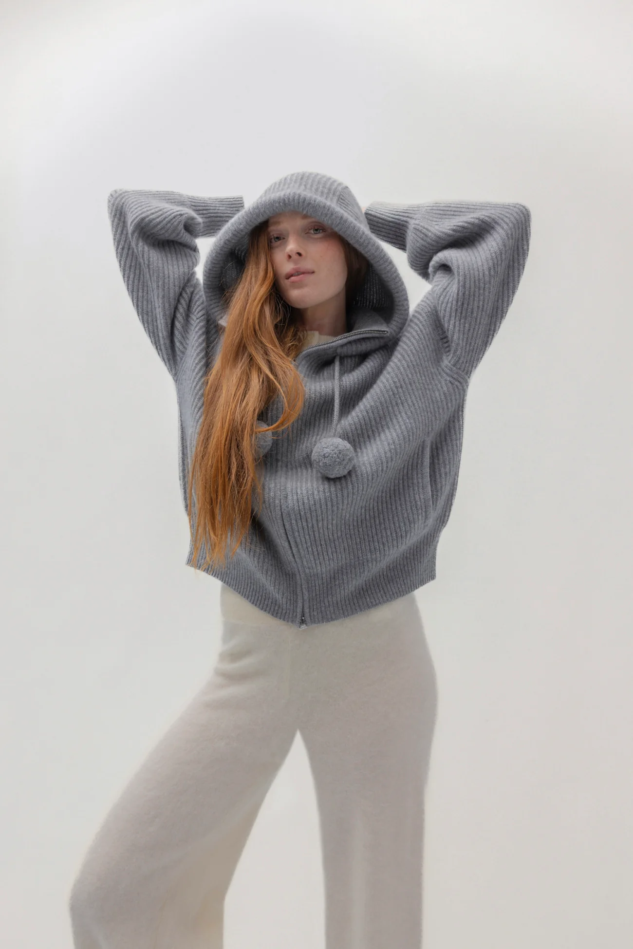 LUXE PUFF ZIP UP CARDIGAN - Image 10