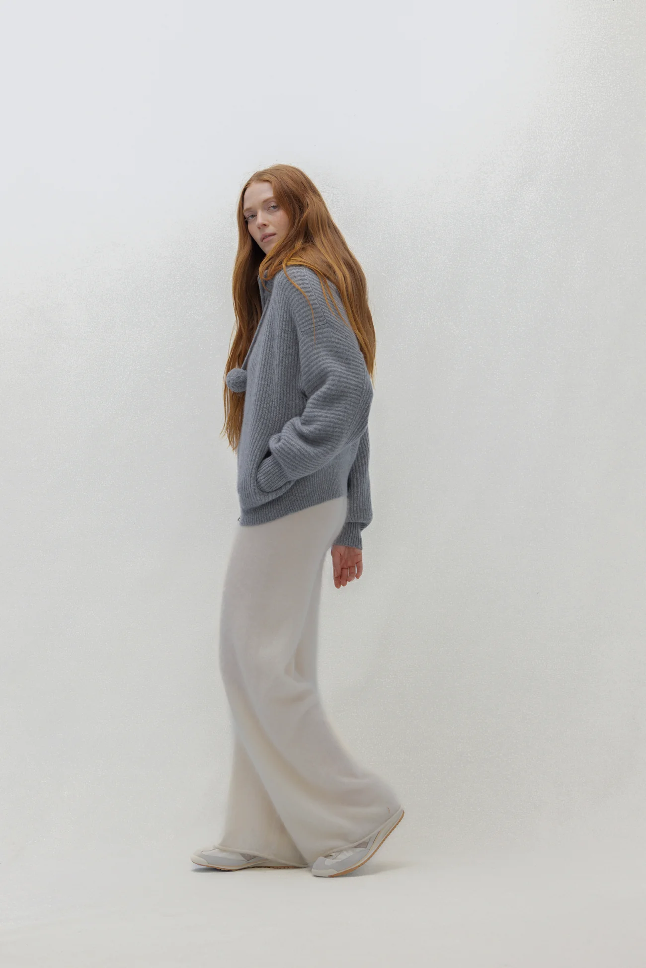 LUXE PUFF ZIP UP CARDIGAN - Image 8