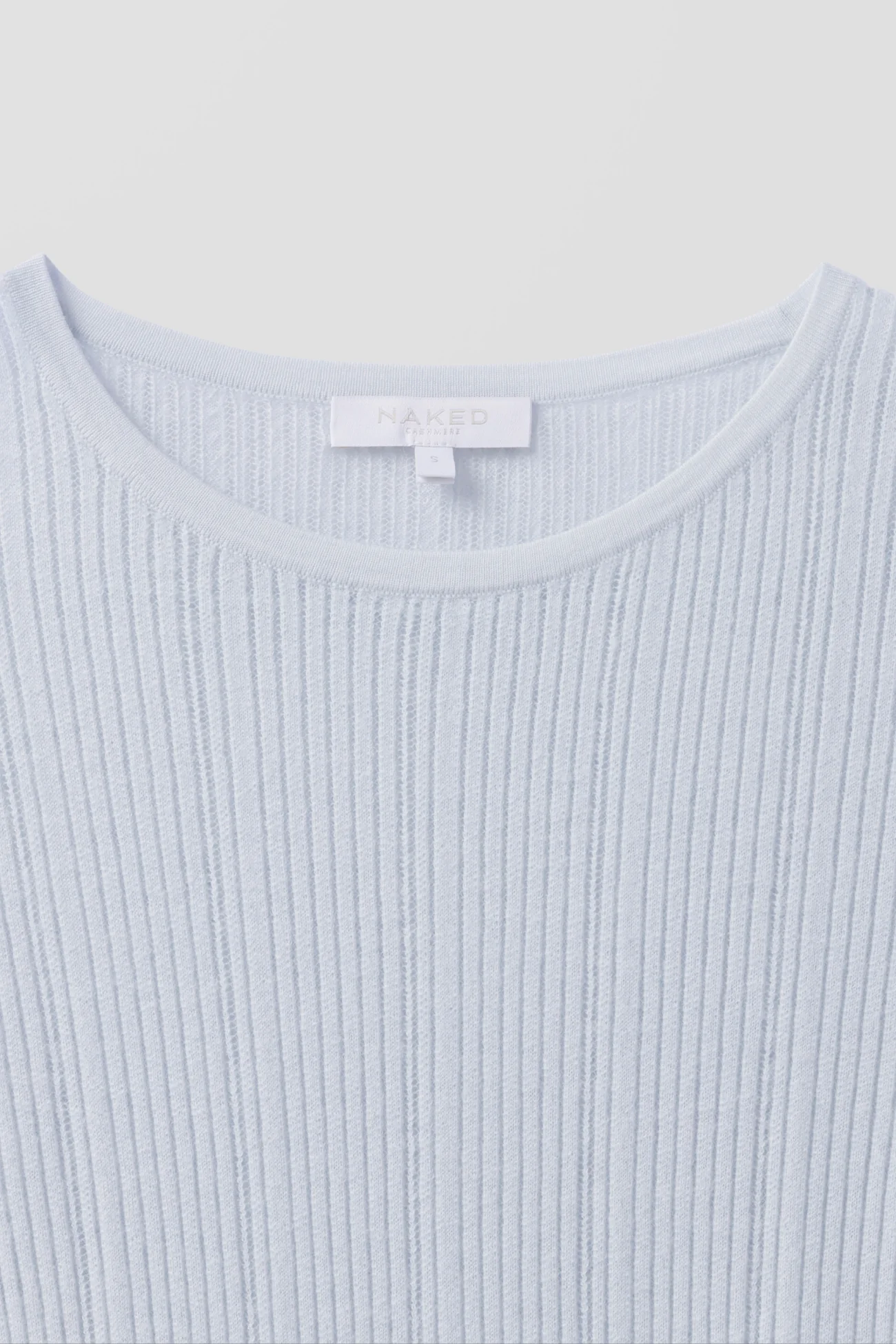 MABLE TRELLIS LONG SLEEVE CASHMERE TEE - Image 6