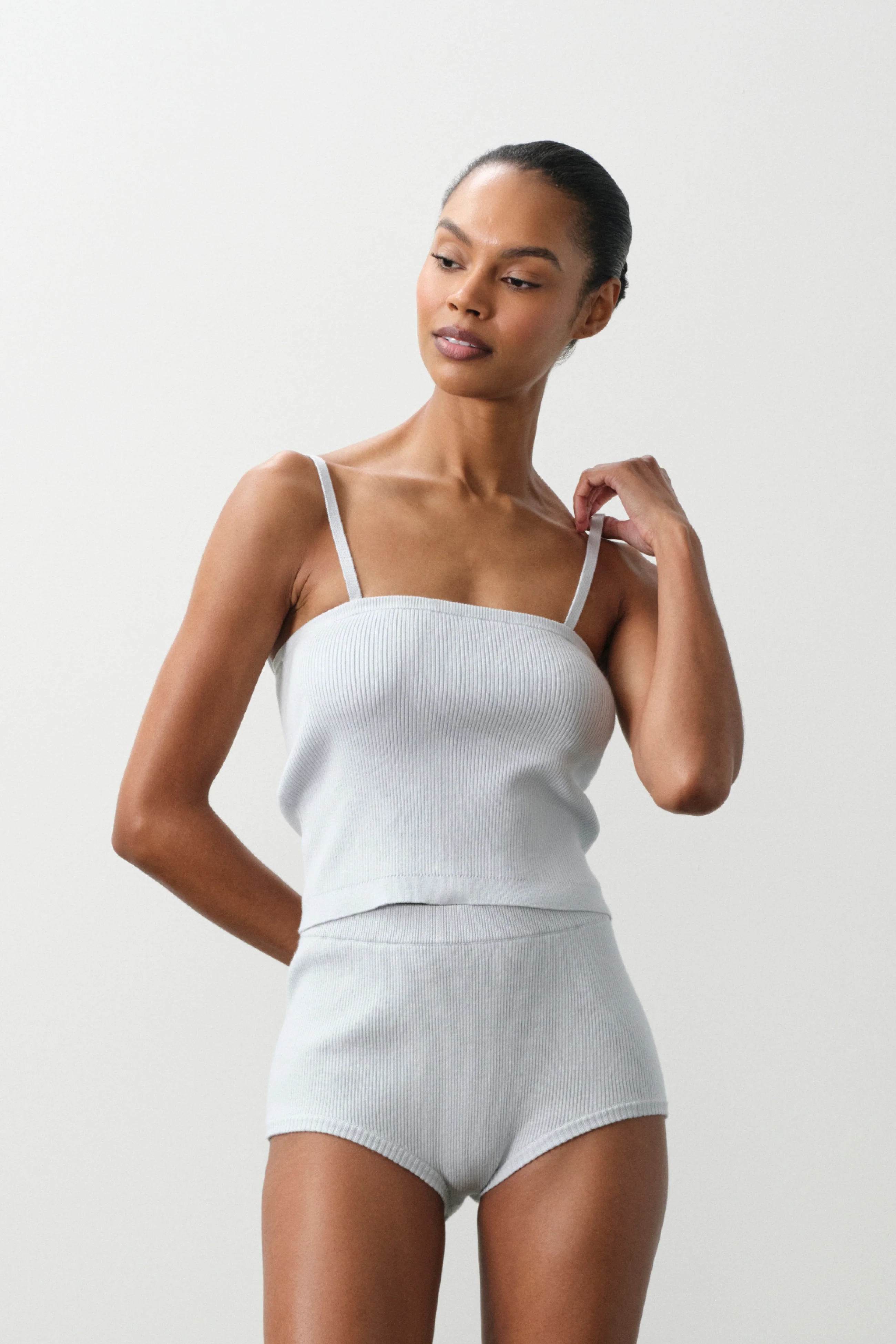 MALIA COTTON CASHMERE TANK - Image 7