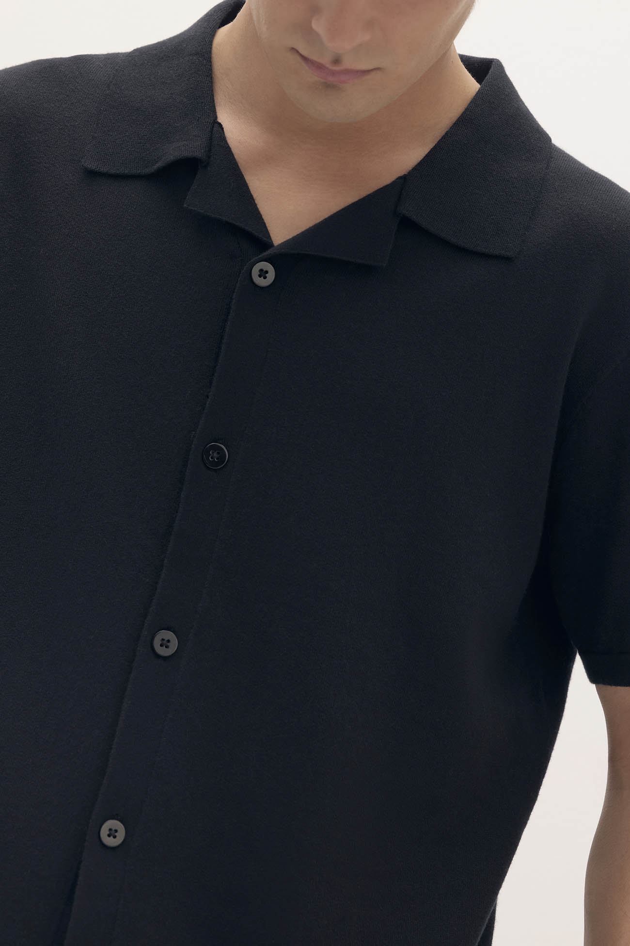 MATTEO COTTON CASHMERE BUTTON-UP SHIRT - Image 10
