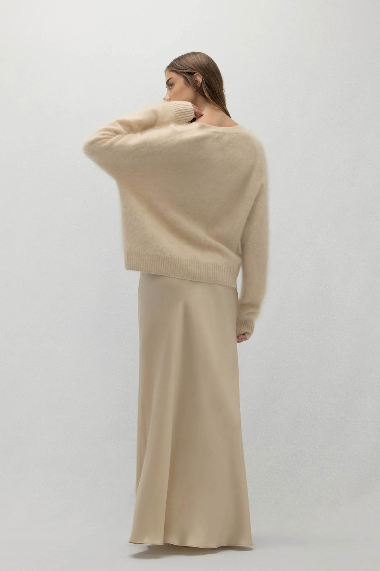 MICHAELA BRUSHED CASHMERE CARDIGAN - Image 9
