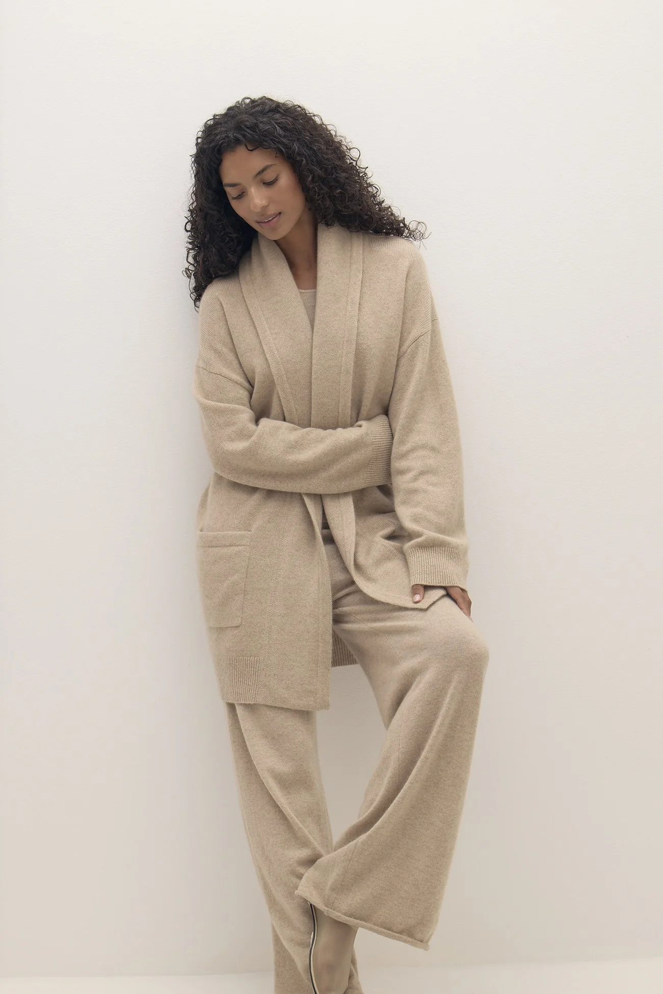 MIKA SHAWL CASHMERE CARDIGAN - Image 2