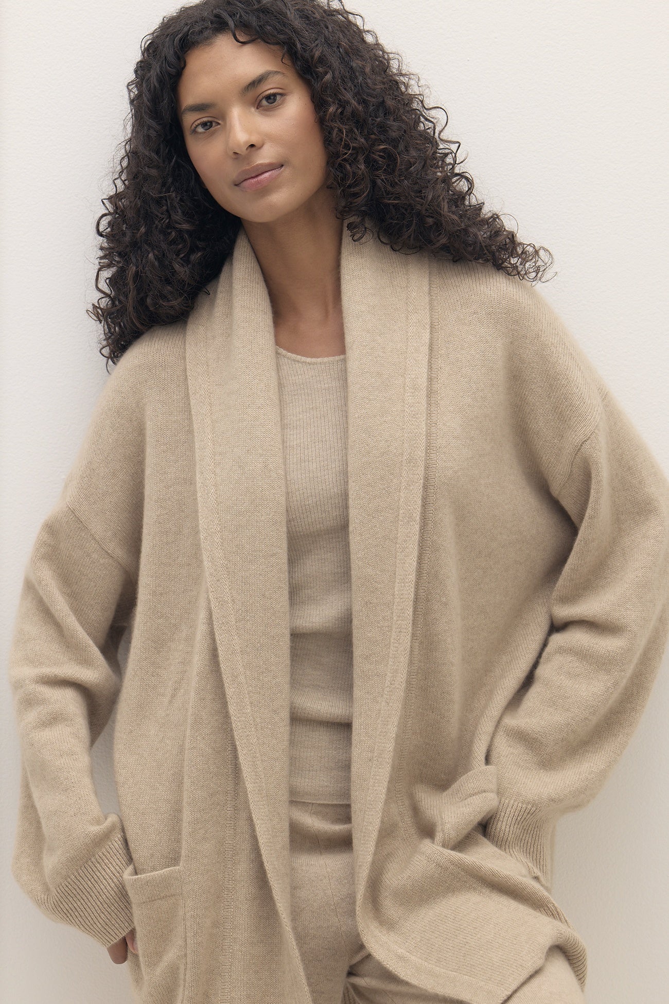 MIKA SHAWL CASHMERE CARDIGAN - Image 3