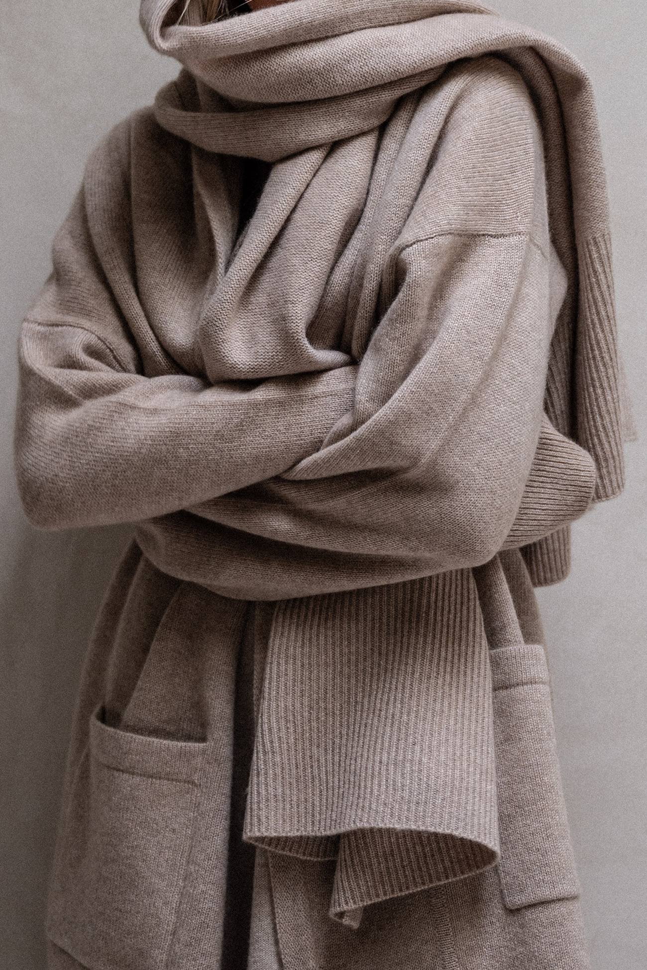 MIKA SHAWL CASHMERE CARDIGAN - Image 7