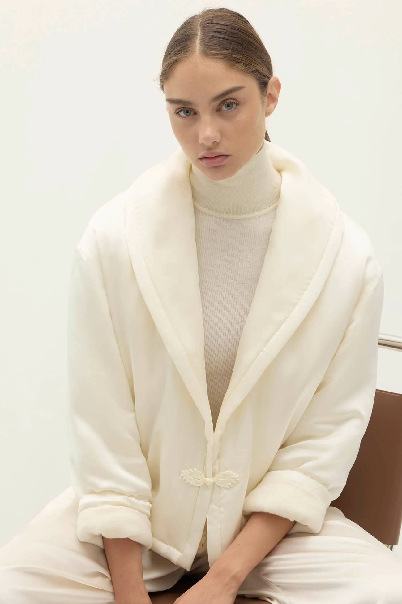 NICOLA SILK JACKET - Image 3