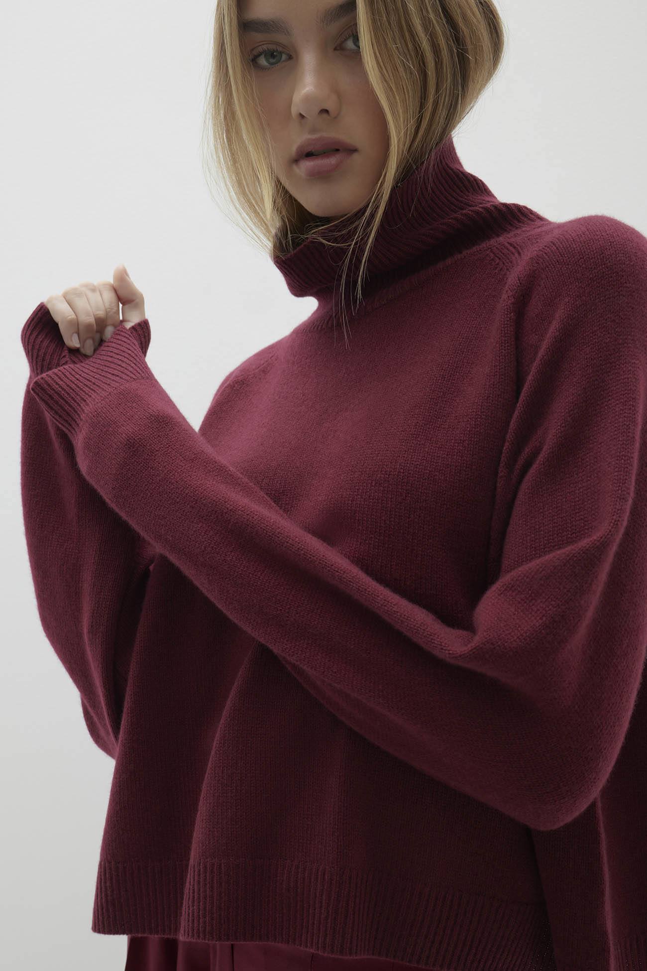 NOELLE TURTLENECK CASHMERE SWEATER - Image 54