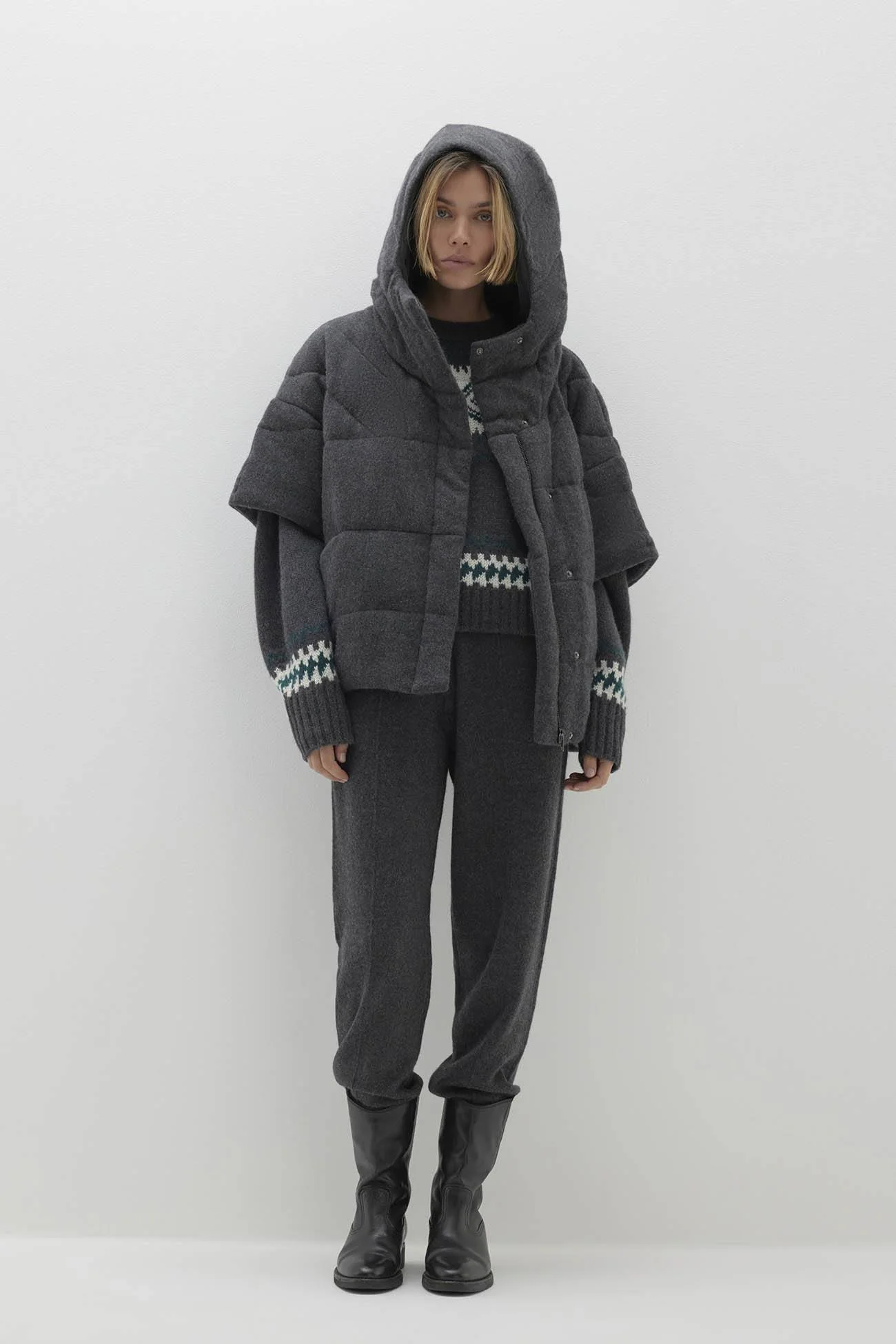 PATTI CASHMERE PUFFER JACKET - Image 12