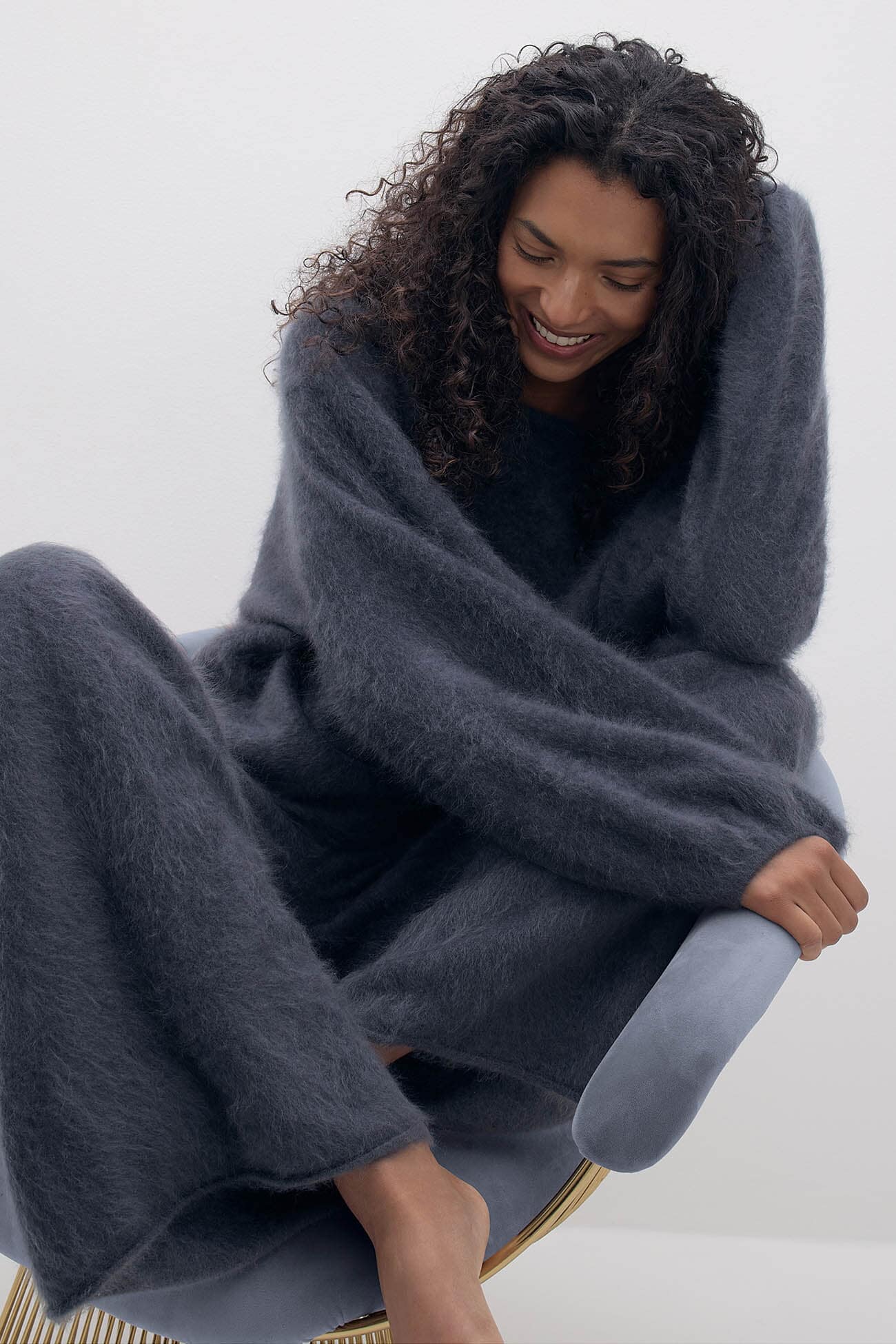 PENELOPE BRUSHED CASHMERE BOATNECK SWEATER - Image 11
