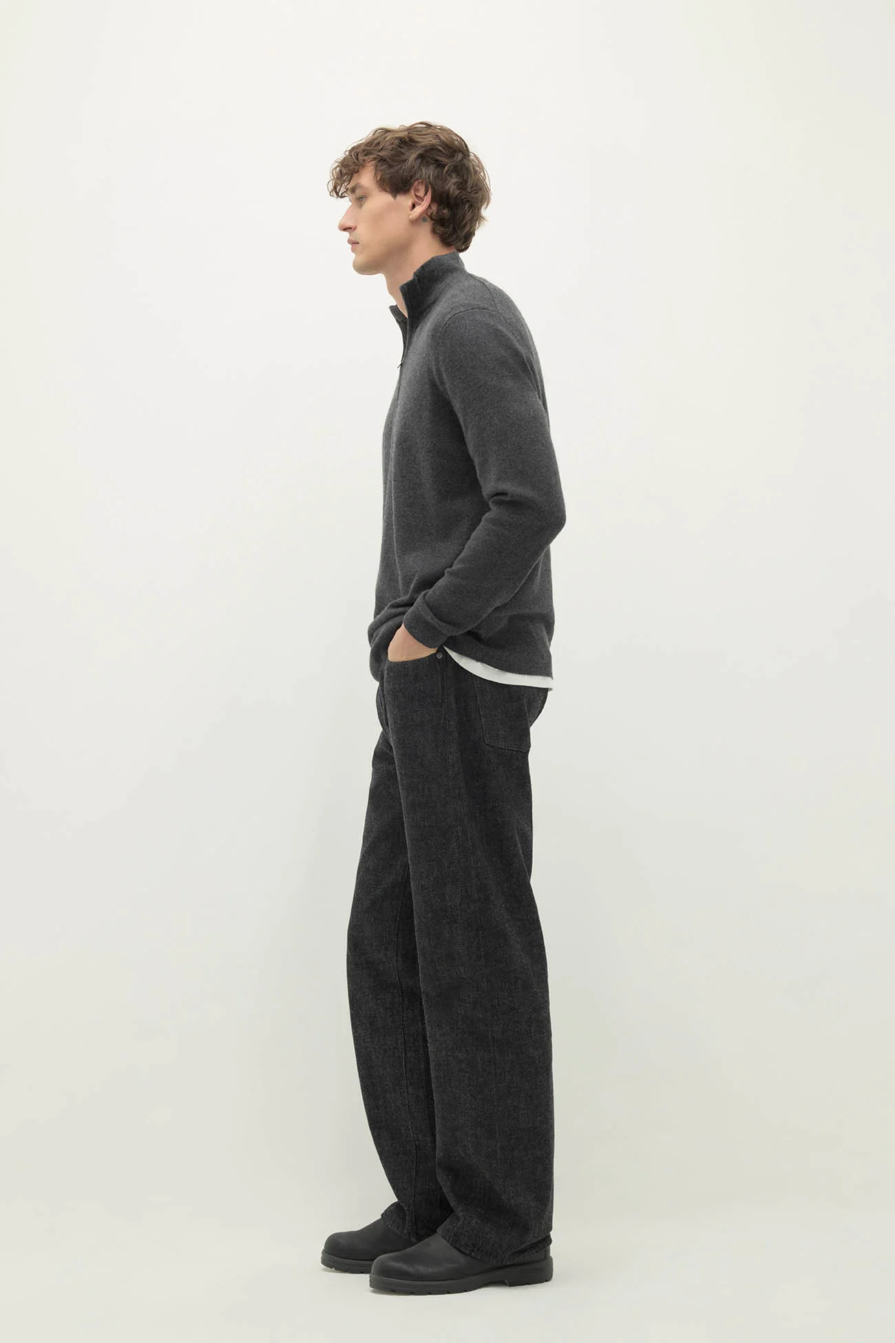 PHILLIP QUARTER-ZIP CASHMERE SWEATER - Image 27
