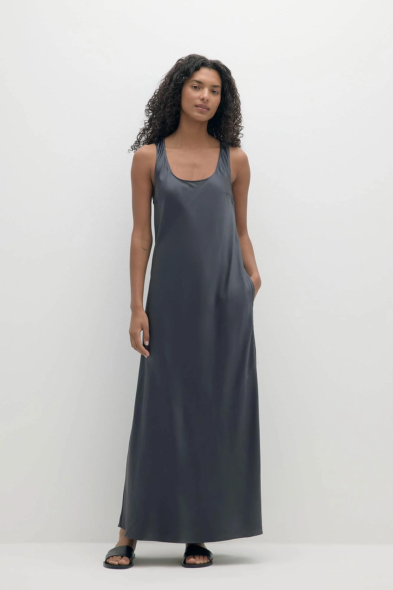ROSALYN SILK MAXI DRESS - Image 13