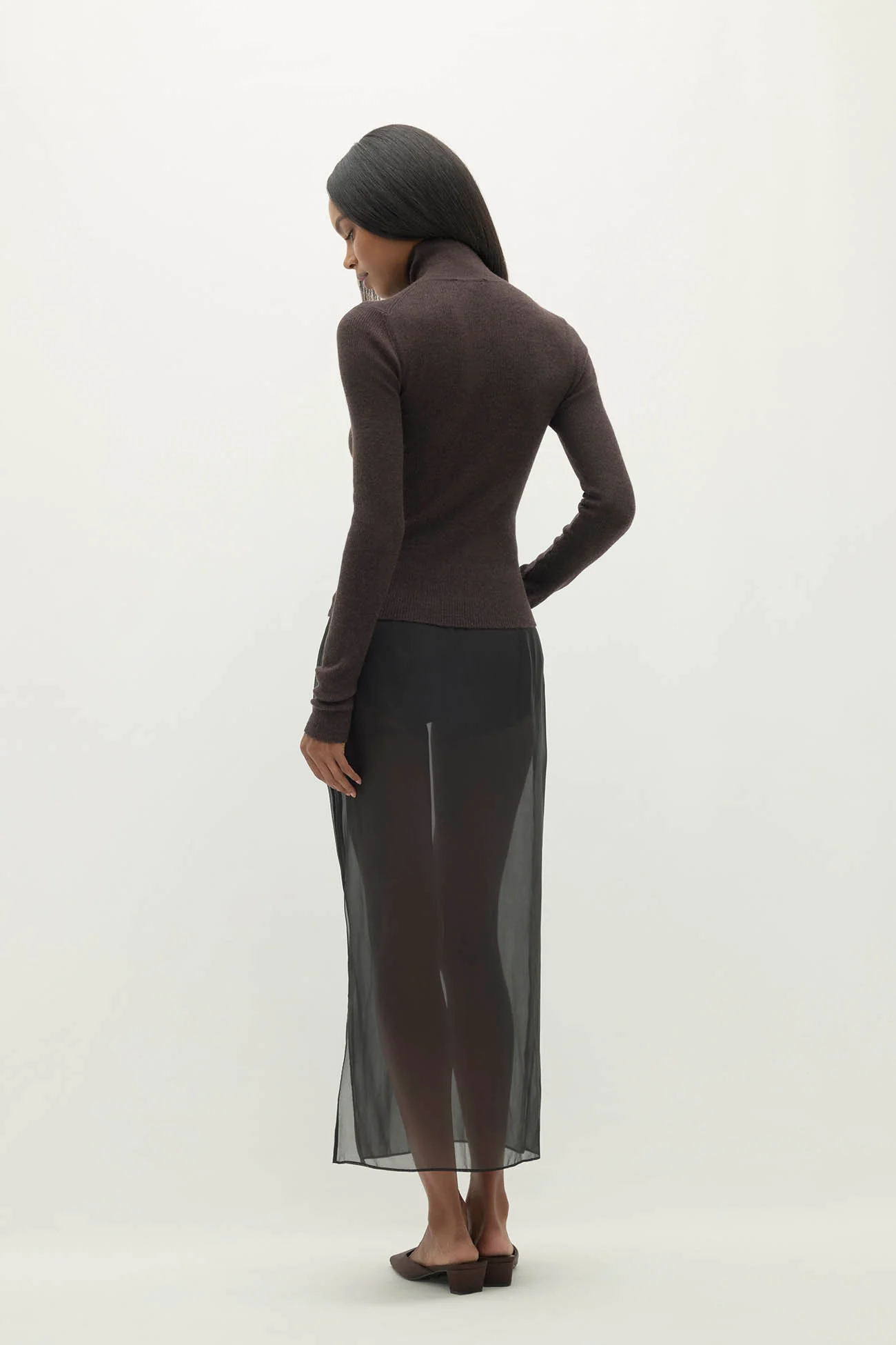 RUMER FITTED CASHMERE TURTLENECK - Image 11