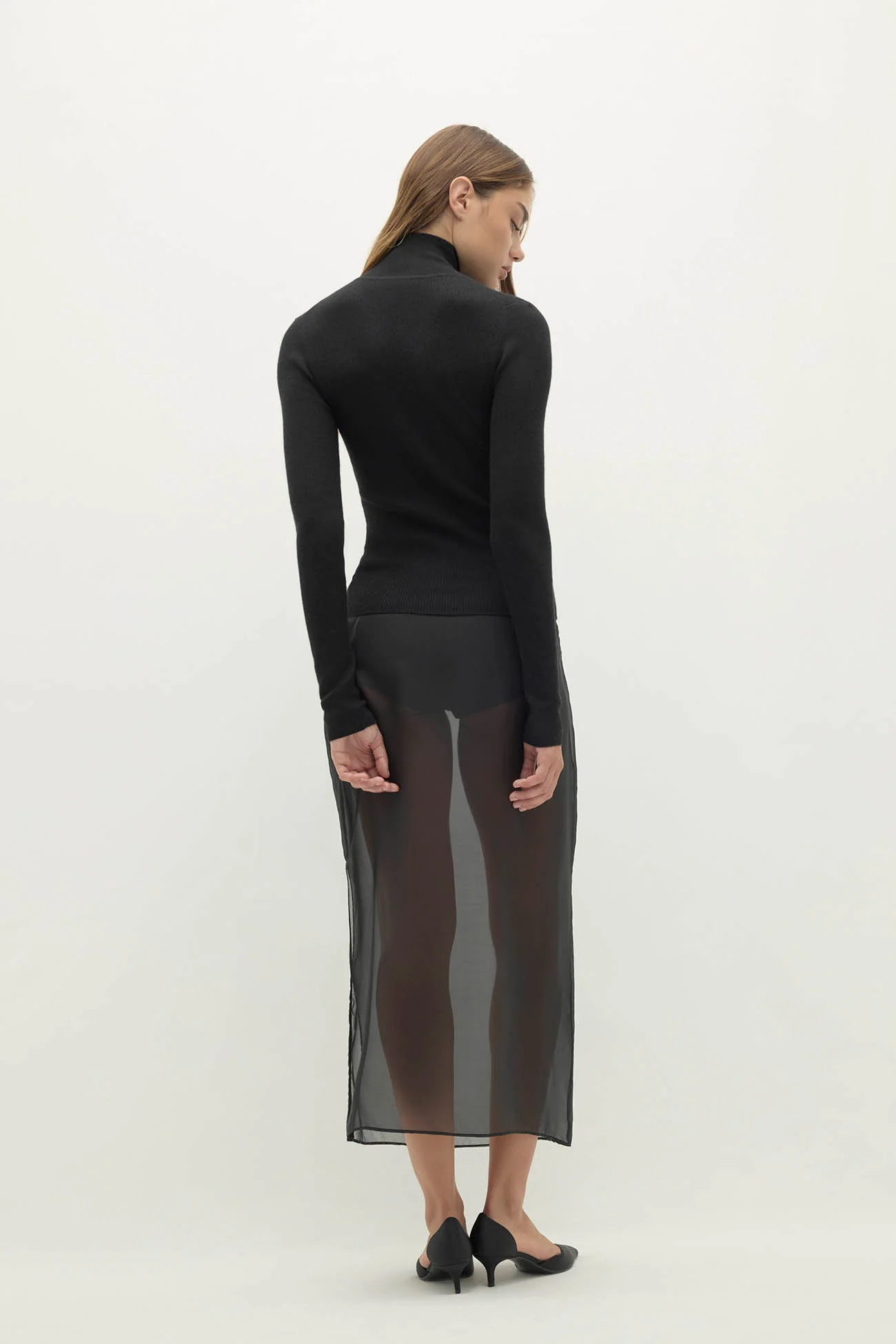 RUMER FITTED CASHMERE TURTLENECK - Image 16