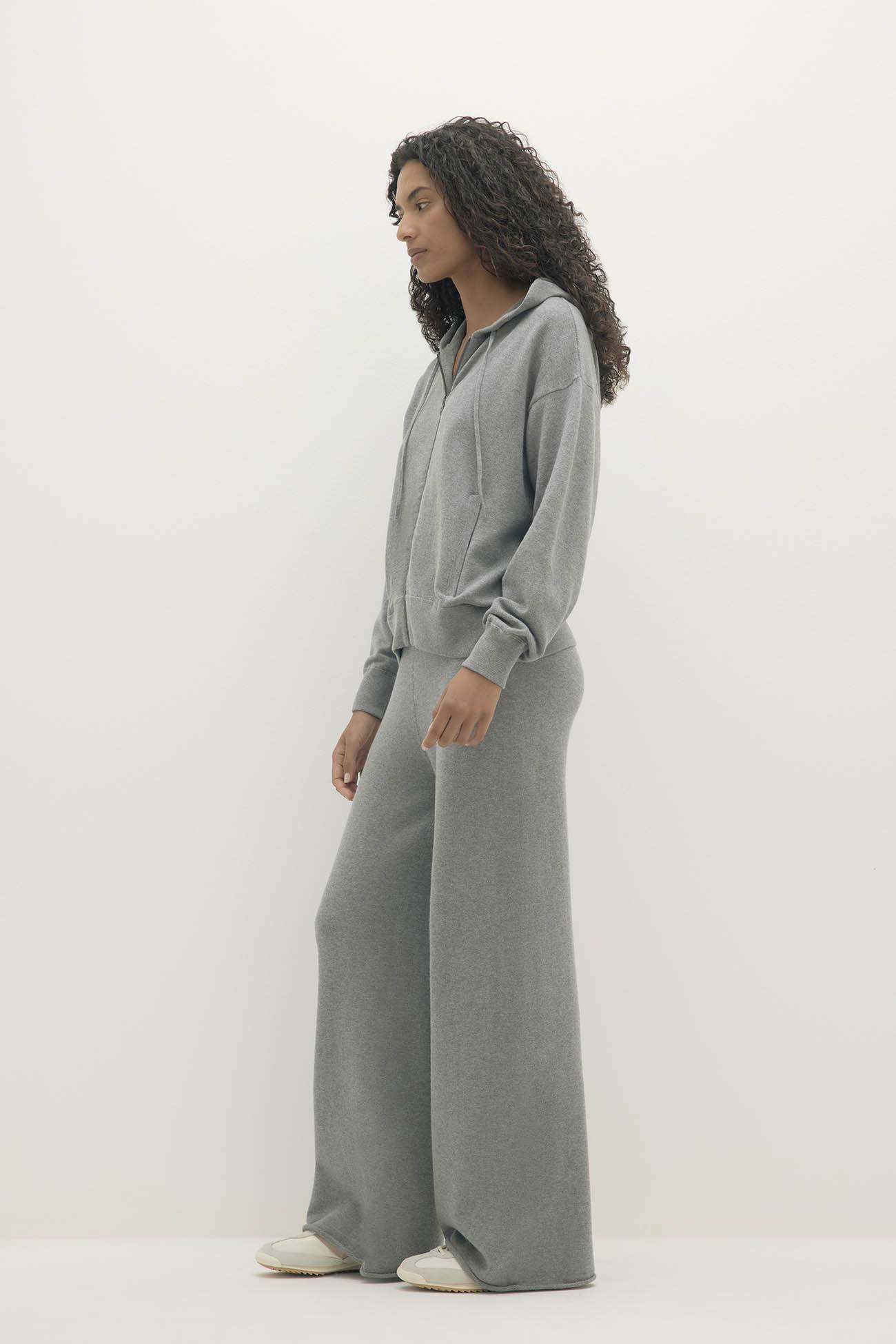 SERENA COTTON CASHMERE ZIP-UP HOODIE - Image 22
