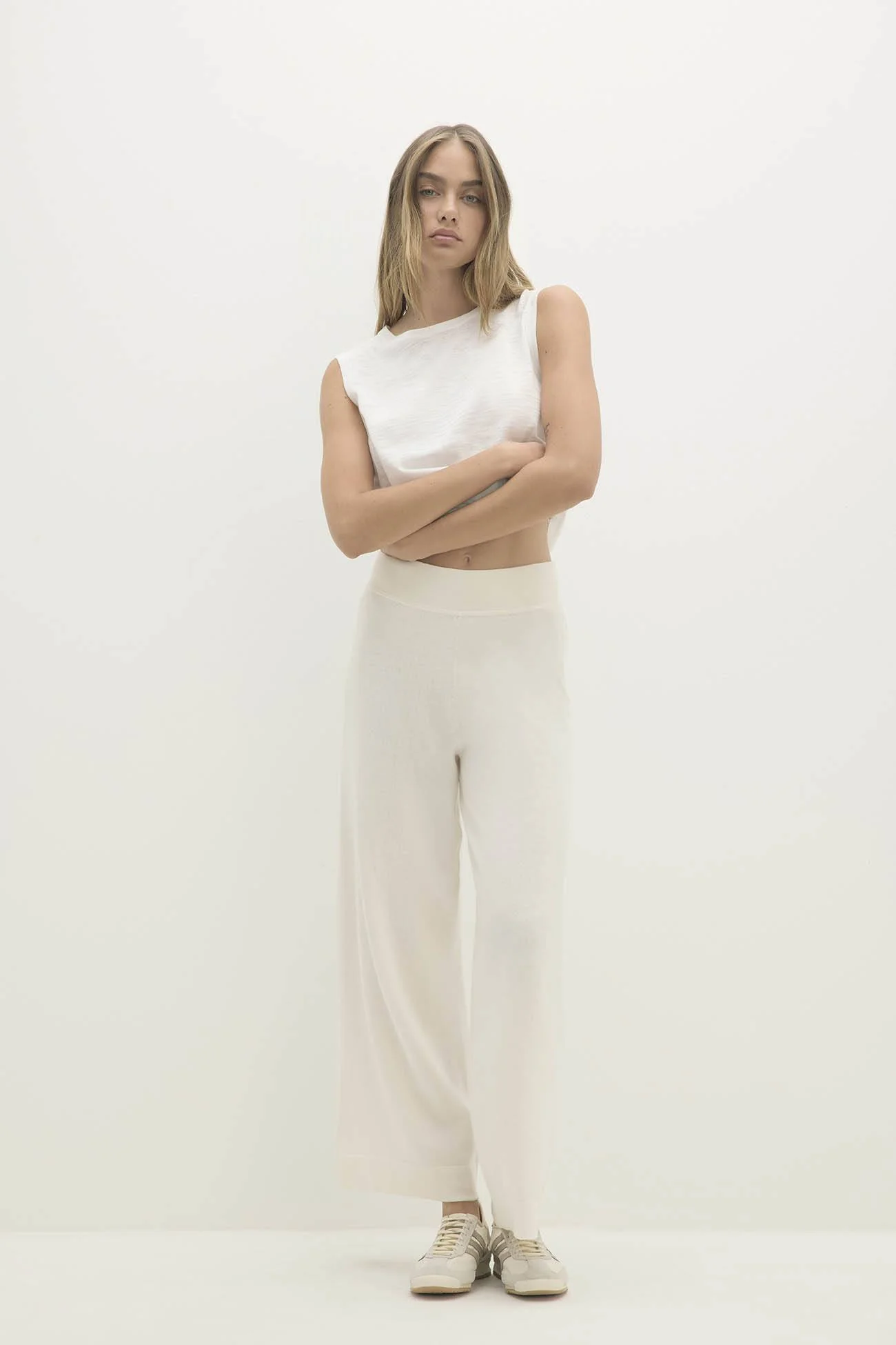 ARIAH COTTON CASHMERE PANT