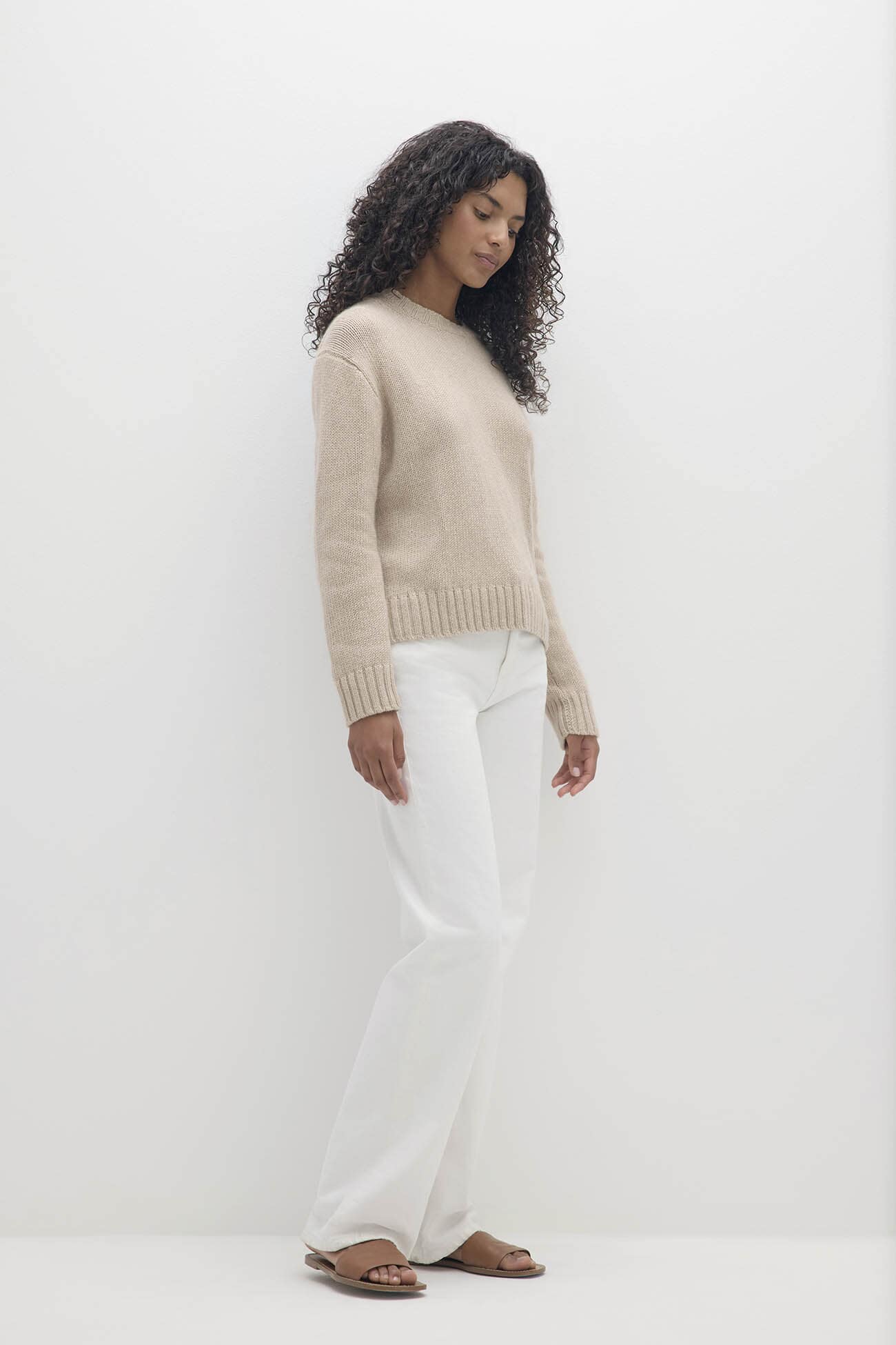SHELLEY ORGANIC CASHMERE BLEND CREWNECK SWEATER - Image 14