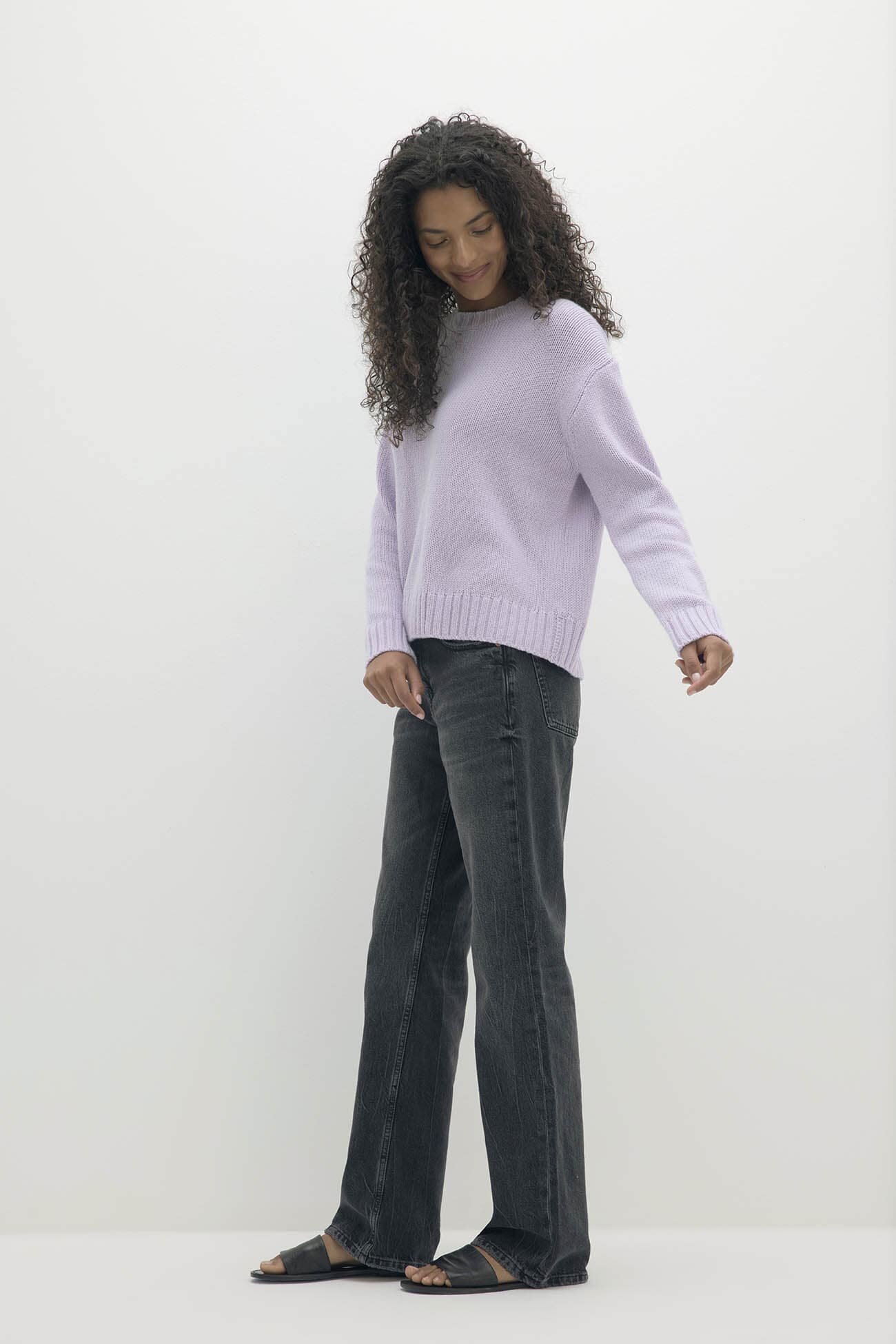 SHELLEY ORGANIC CASHMERE BLEND CREWNECK SWEATER - Image 20