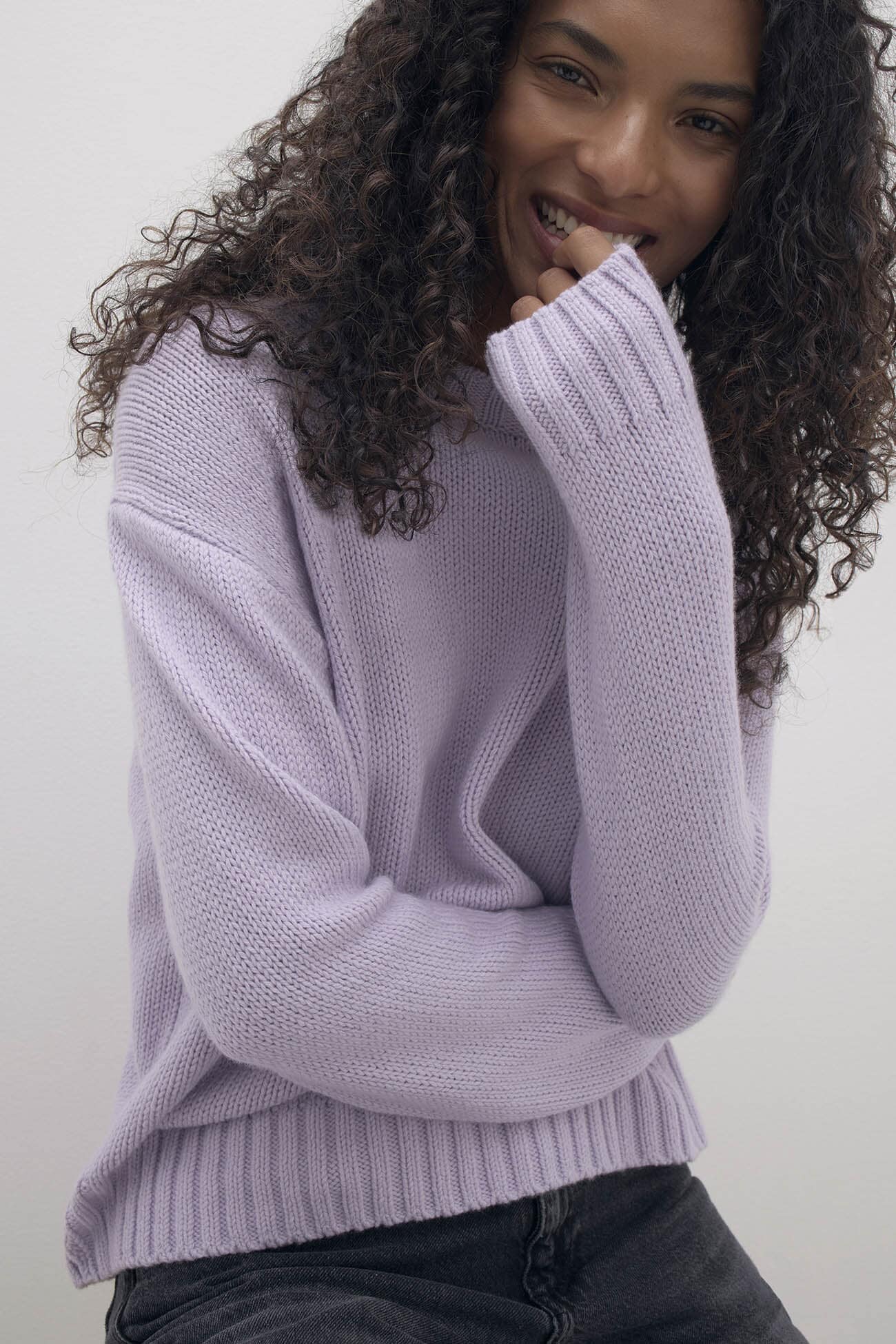 SHELLEY ORGANIC CASHMERE BLEND CREWNECK SWEATER - Image 22