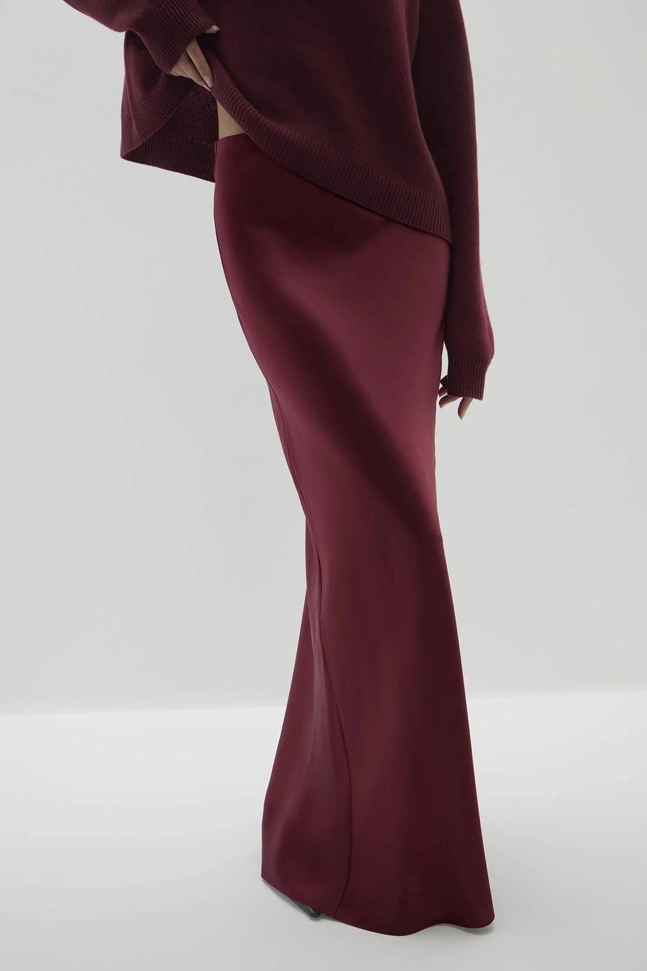 SIREN SILK MAXI SKIRT - Image 16