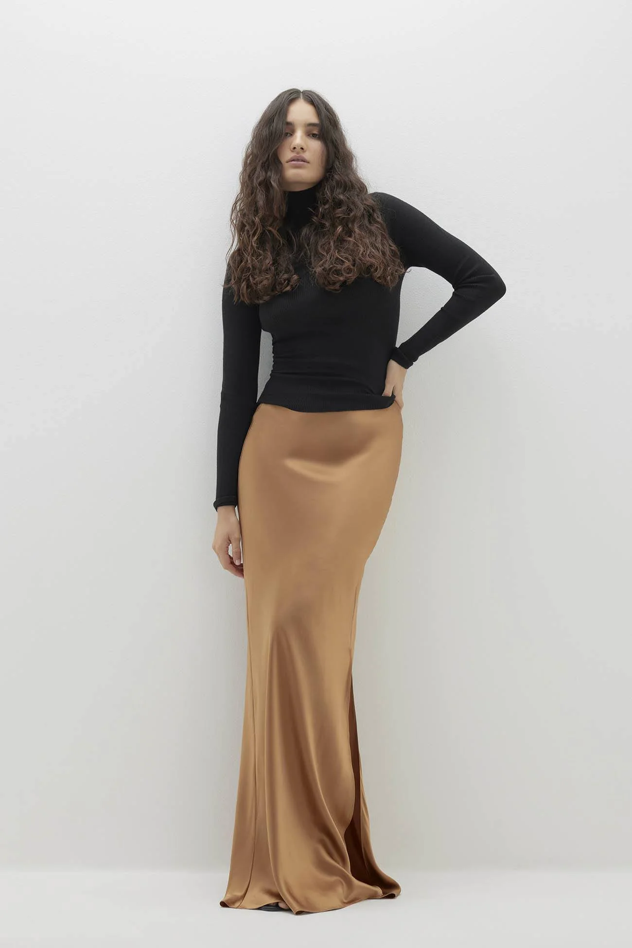 SIREN SILK MAXI SKIRT - Image 7