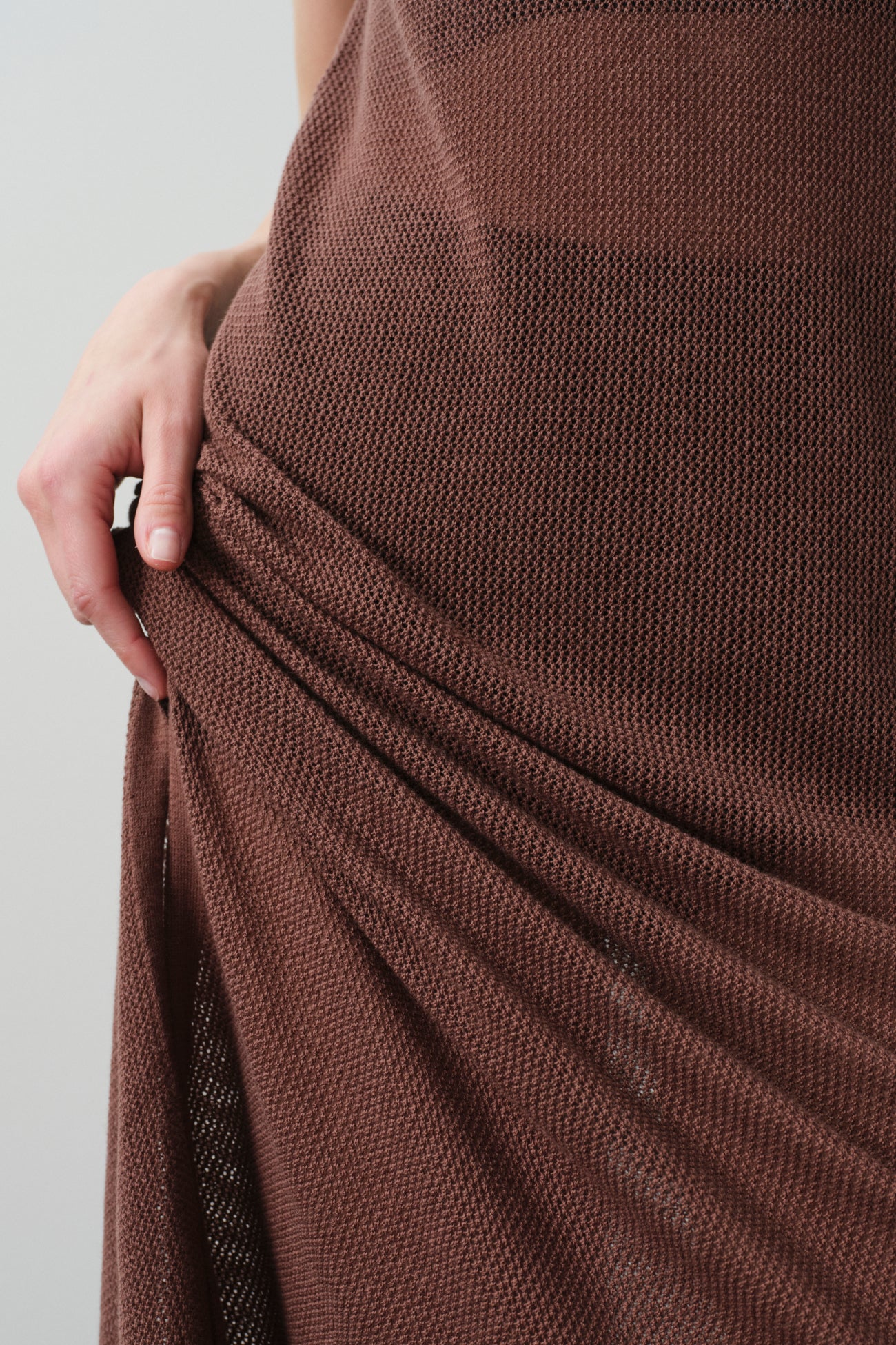 THEA COTTON CASHMERE MIDI DRESS - Image 10