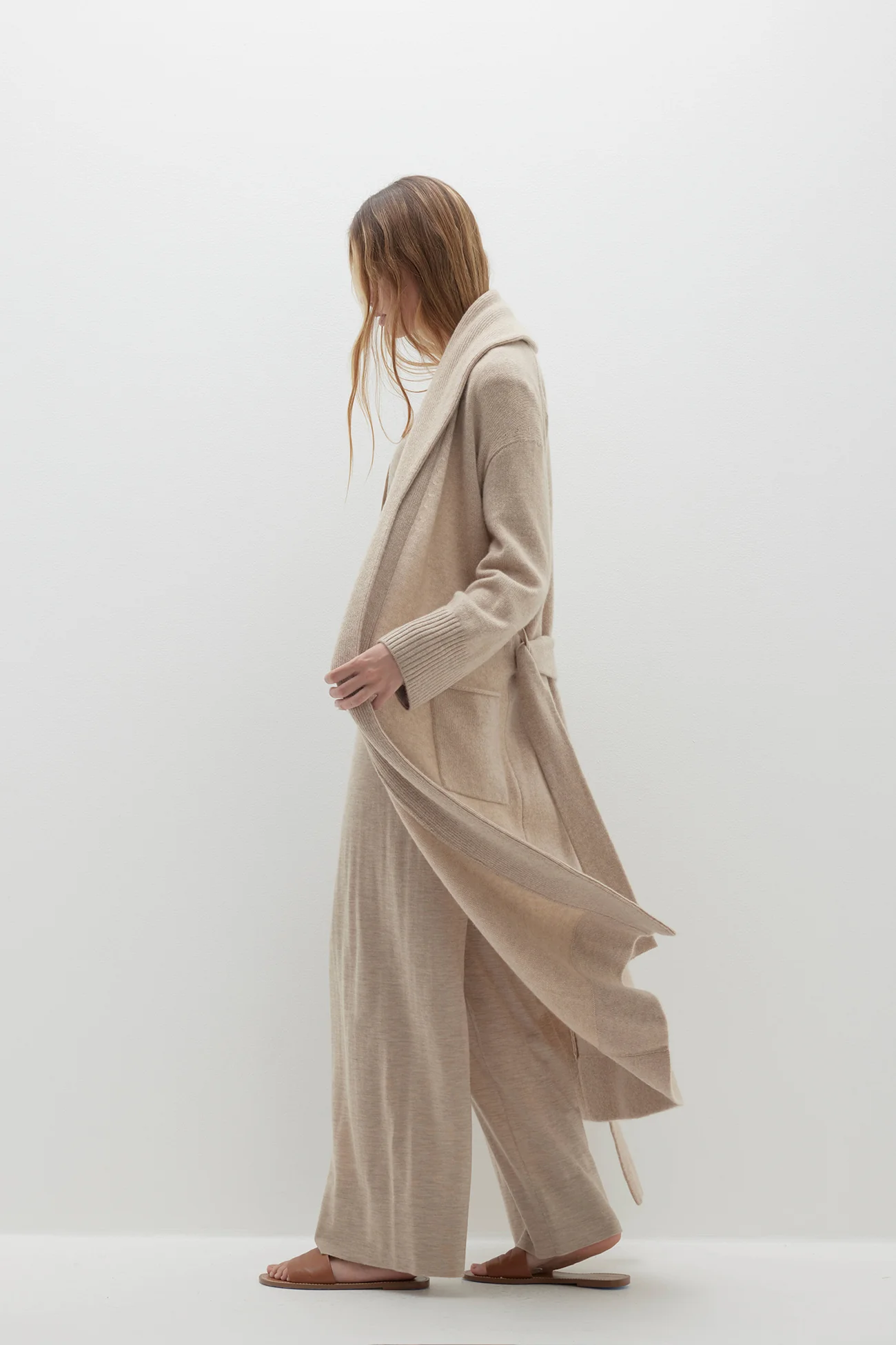 YASMIN CASHMERE ROBE - Image 3