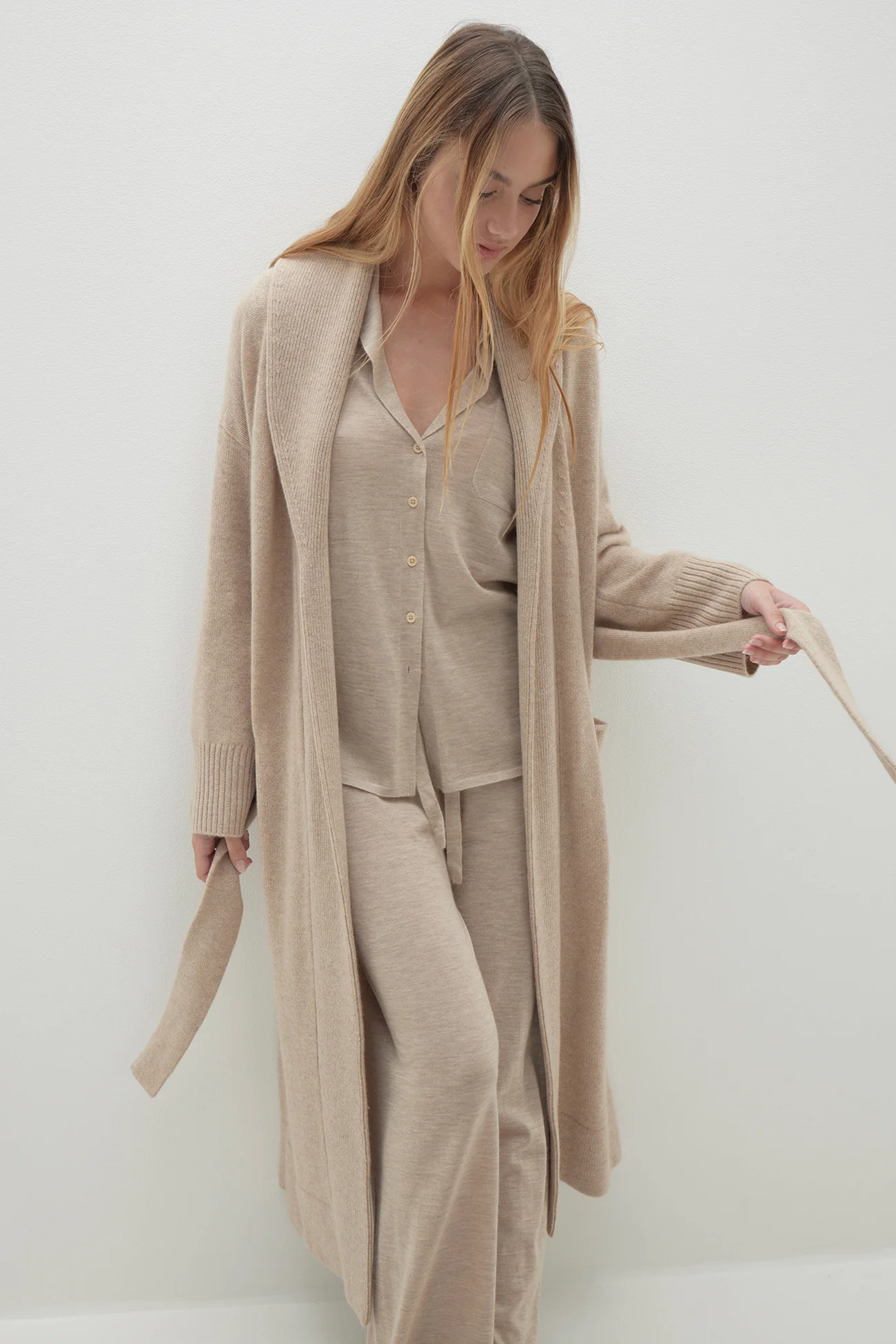 YASMIN CASHMERE ROBE - Image 4