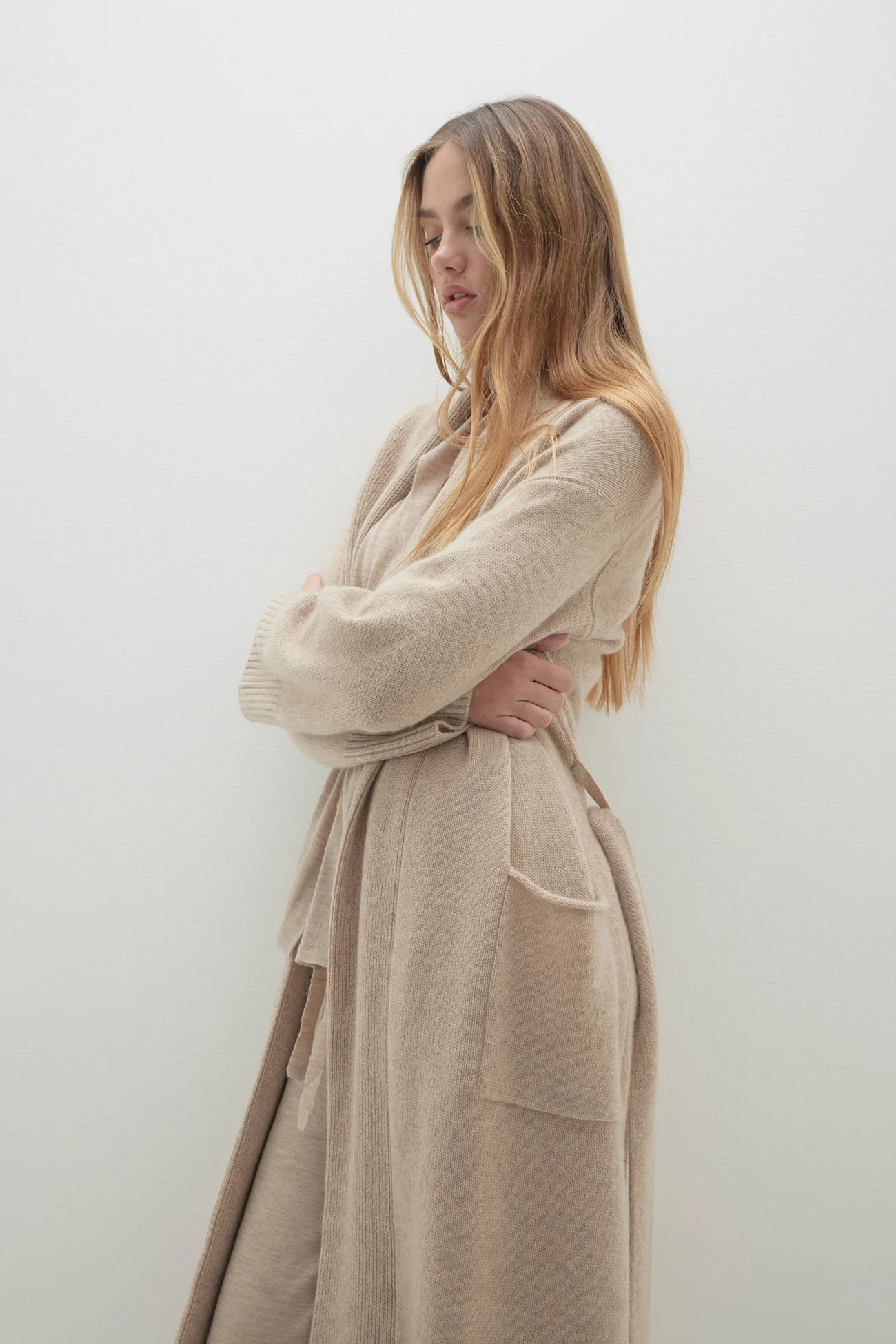 YASMIN CASHMERE ROBE - Image 6